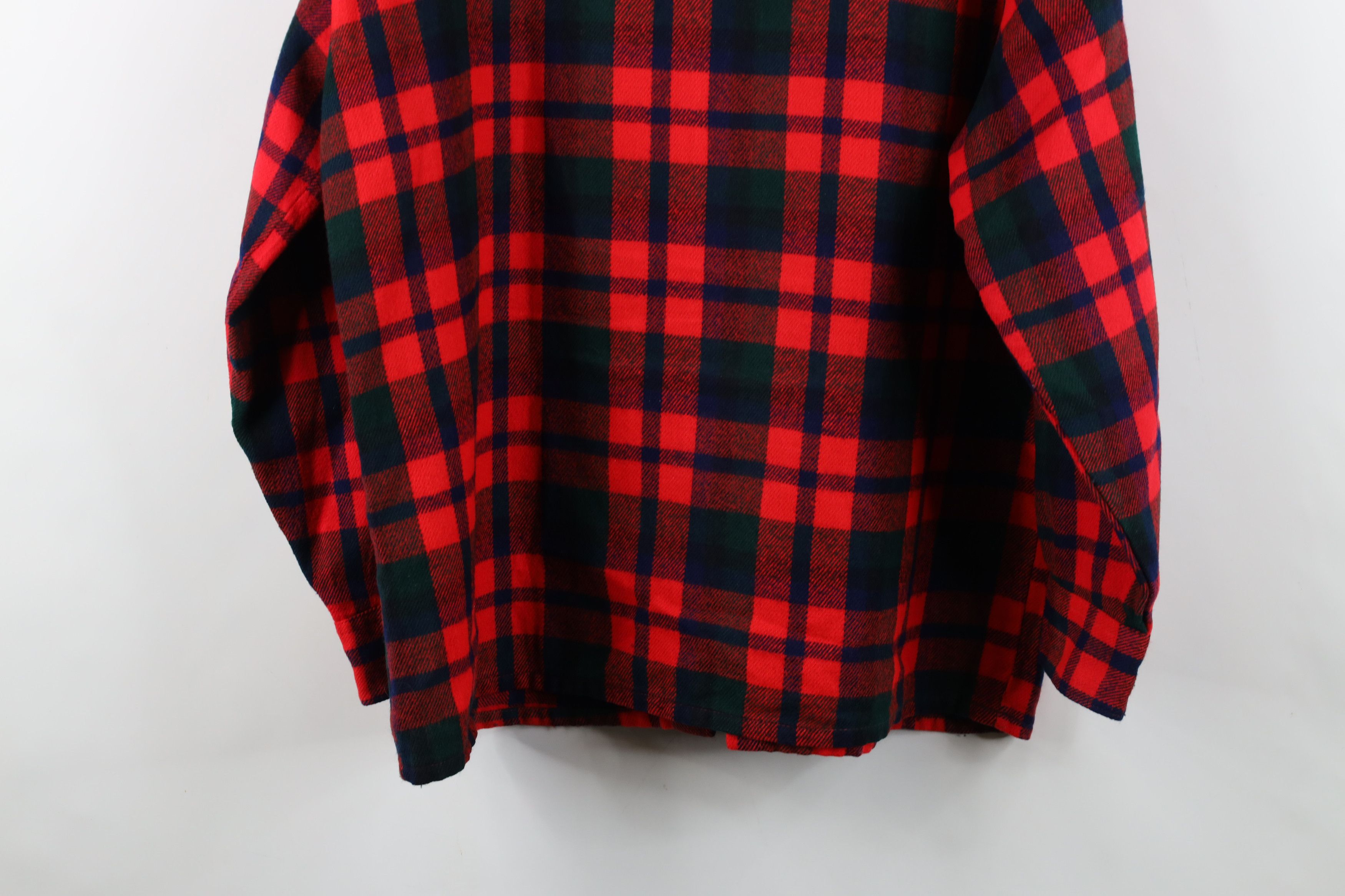 Vintage Vintage 70s Streetwear Collared Board Button Shirt Plaid Size US XL / EU 56 / 4 - 13 Thumbnail