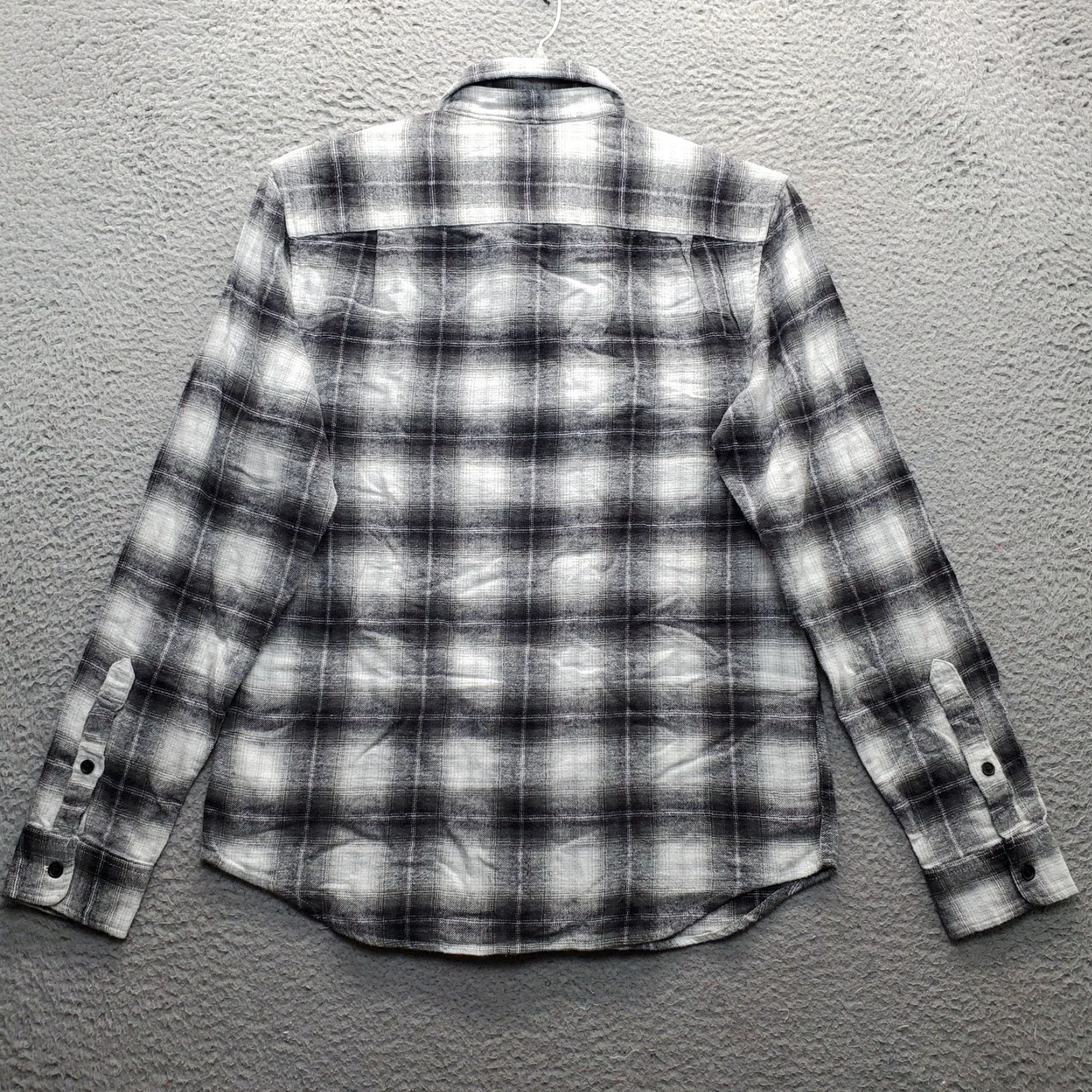 Lucky Brand Lucky Brand Flannel Shirt Mens S Multi Plaid Classic Fit Long Sleeve Button Up Size US S / EU 44-46 / 1 - 2 Thumbnail