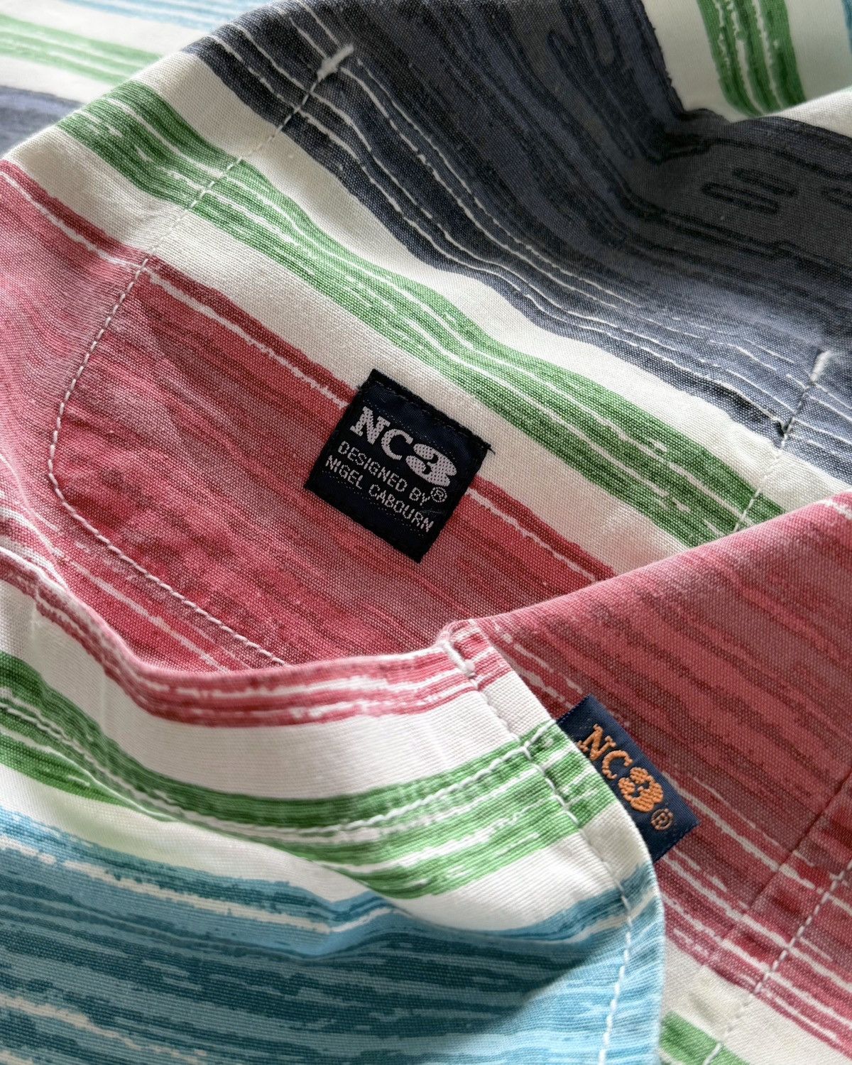 Nigel Cabourn VINTAGE 90s NC3 NIGEL CABOURN NATIVE VEST SHIRT Size US L / EU 52-54 / 3 - 5 Thumbnail