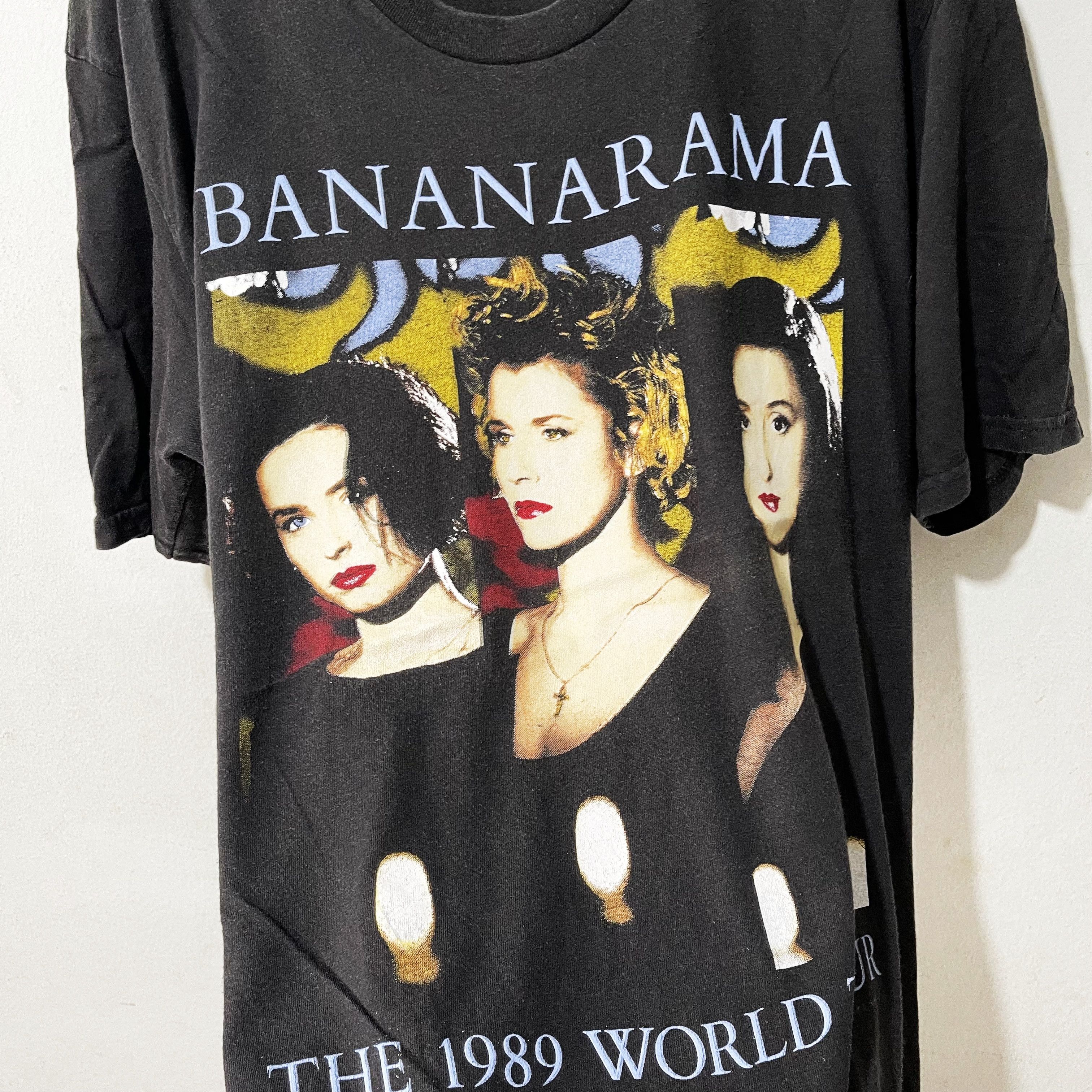 Band Tees × Vintage Vintage 80s Bananarama Shirt Size US M / EU 48-50 / 2 - 2 Thumbnail