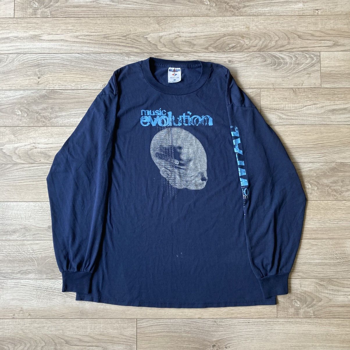 Jerzees 90s music evolution long sleeve Size US XL / EU 56 / 4 - 1 Thumbnail