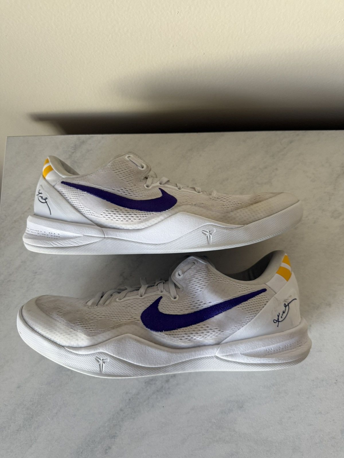 Nike Kobe 8 Lakers Home Size 12