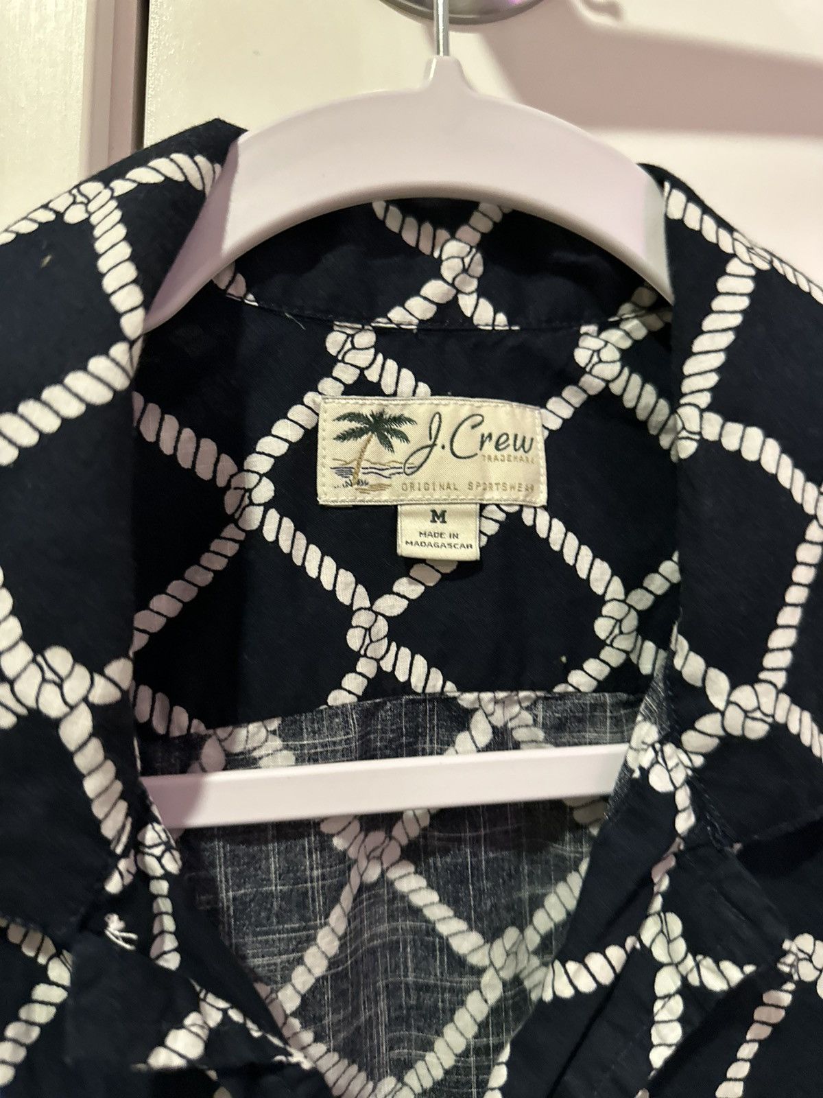 J.Crew SS Print Button Down Shirt Size US M / EU 48-50 / 2 - 3 Thumbnail