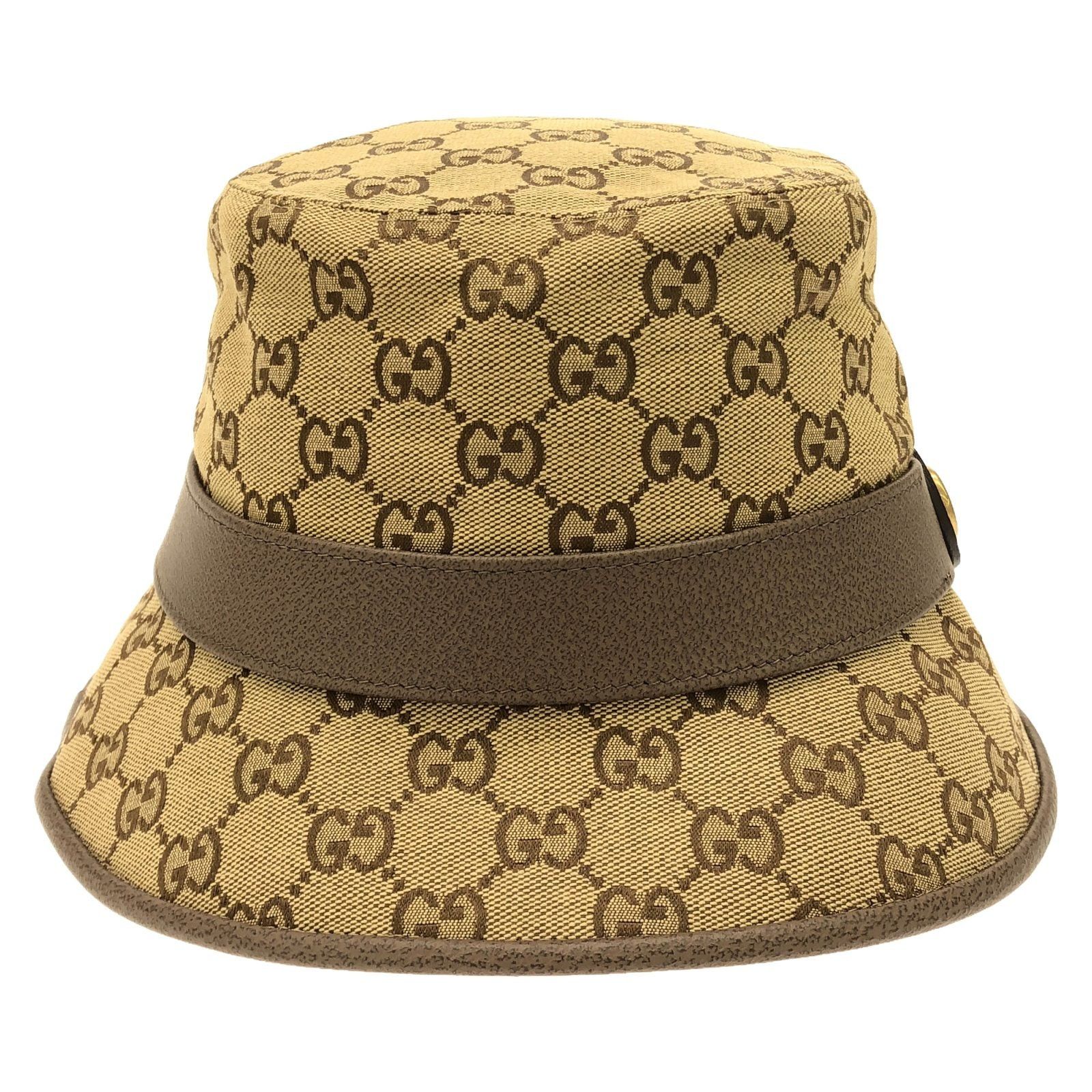 Gucci Gucci Hat Cotton Beige Size ONE SIZE - 1 Thumbnail