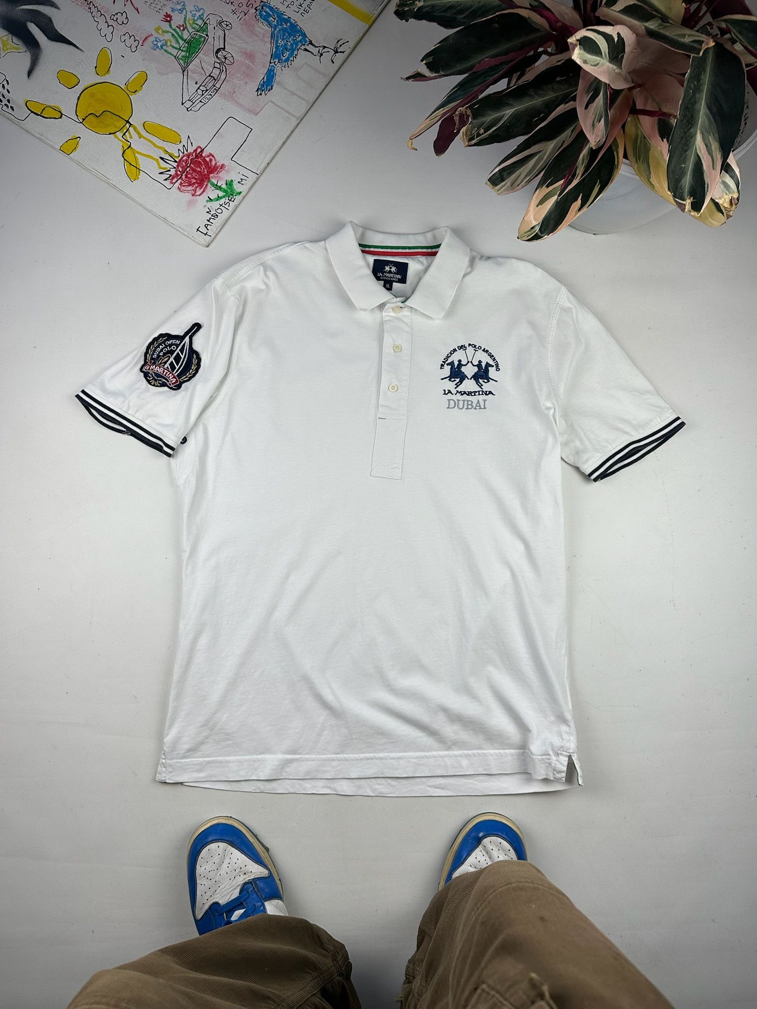 La Martina Y2K Maserati La Martina Polo Rugby TShirt Ralph Style Dubai Size US XL / EU 56 / 4 - 1 Thumbnail