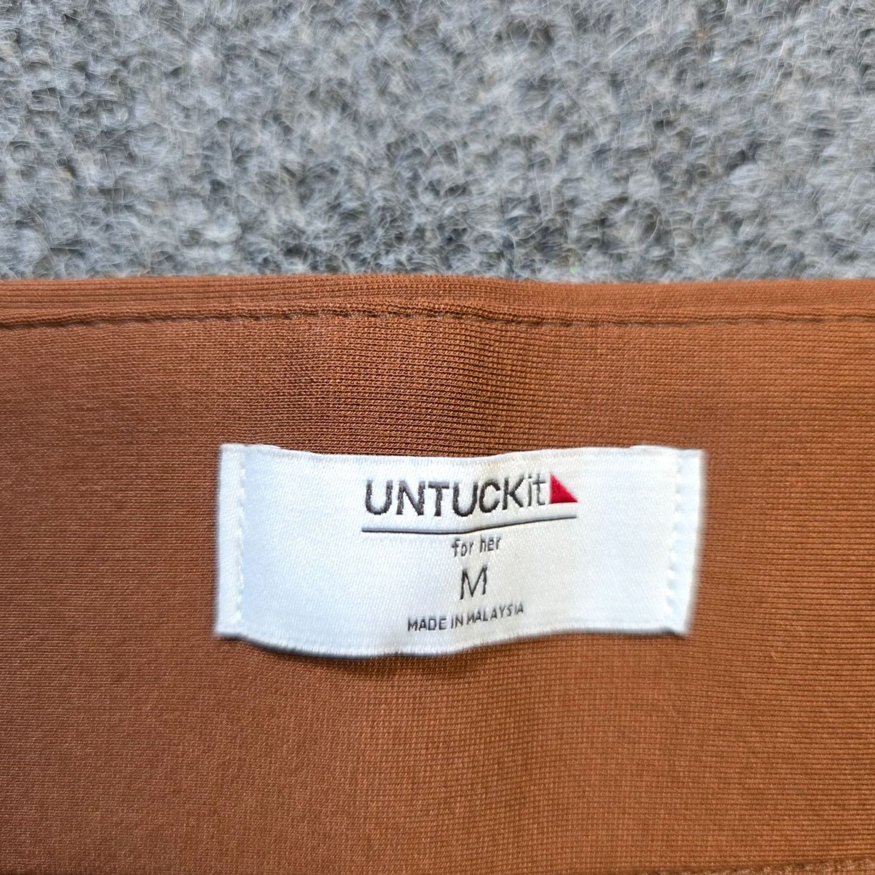 UNTUCKit Untuckit Pants Womens Medium Brown Faux Suede Leggings Pull On Stretch Capsule Size 32" / US 10 / IT 46 - 3 Thumbnail