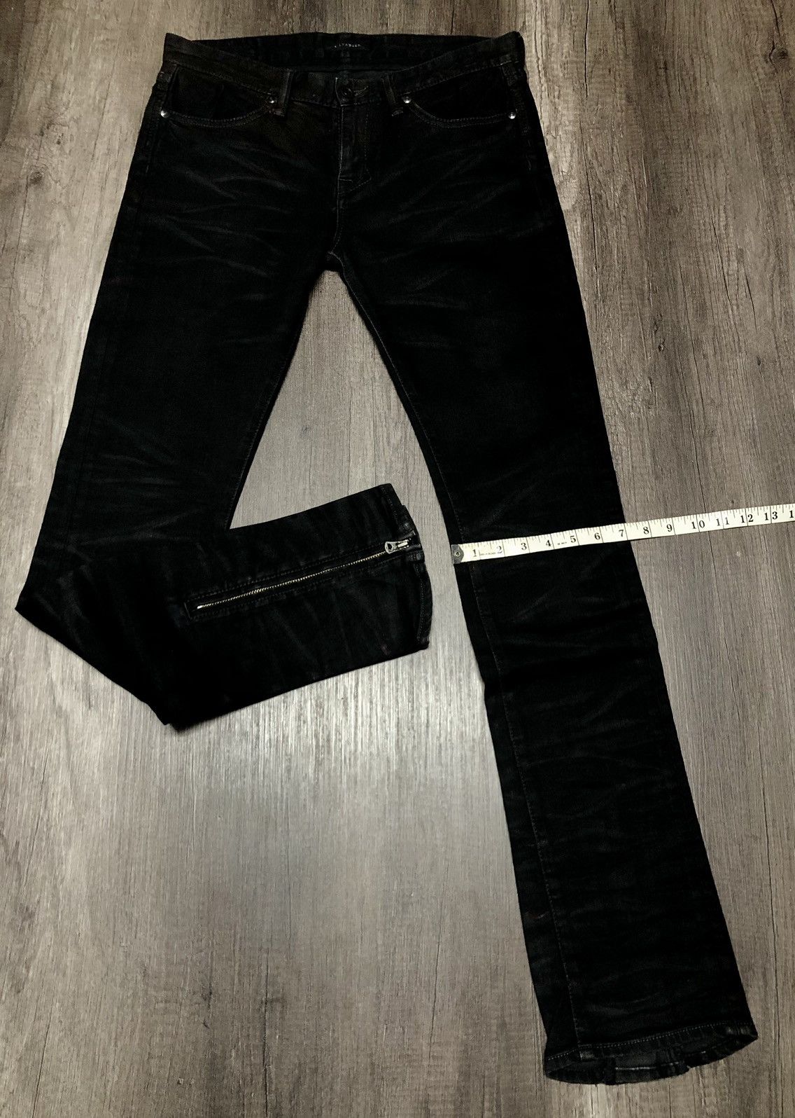Other CIVARIZE BLACK WAX JEANS Size US 33 - 6 Thumbnail