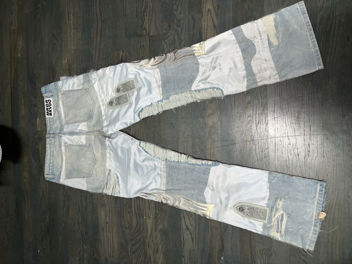 Who Decides War WDW WINGED ORGANZA DENIEM Size US 34 / EU 50 - 6 Thumbnail