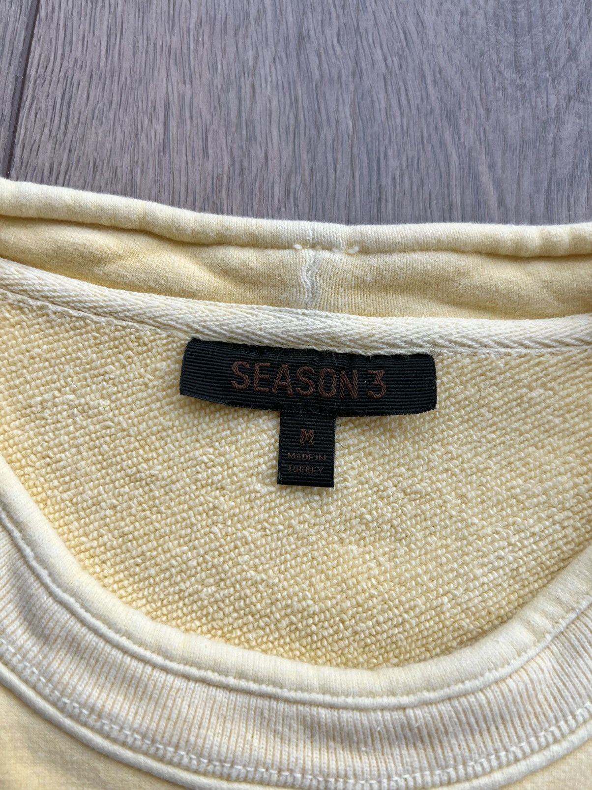 Yeezy Yeezy Season 3 Fleece Crewneck Sun God Medium Size US M / EU 48-50 / 2 - 4 Thumbnail