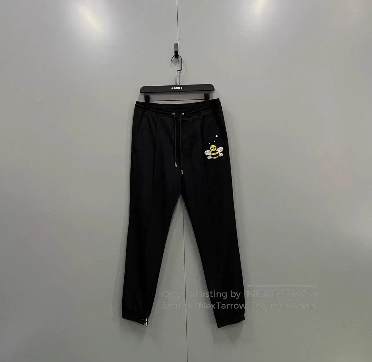 Dior Dior Rhinestone Small Bee Drawstring Sweatpants. Size US 30 / EU 46 - 1 Thumbnail