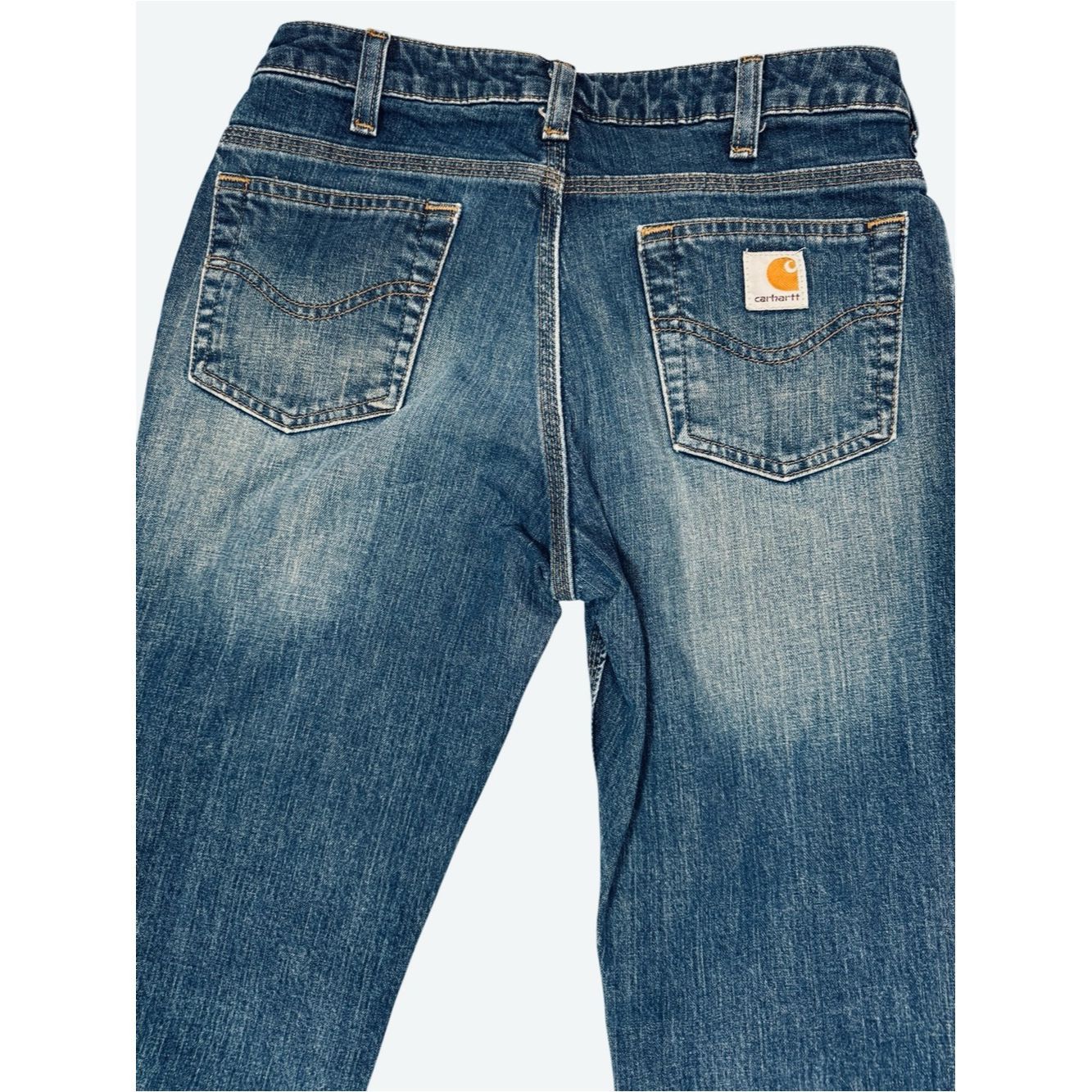 Carhartt Carhartt Original Fit Bootcut Jeans In Faded Indigo Size 4 Size 27" / US 4 / IT 40 - 5 Thumbnail