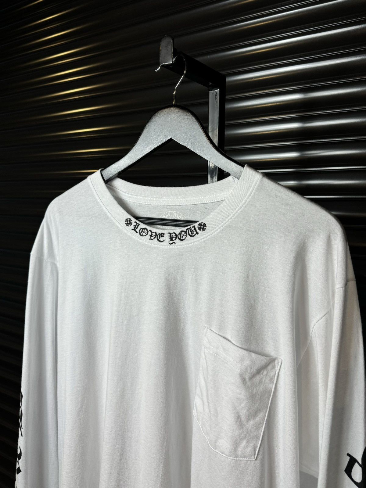 Chrome Hearts Chrome Hearts Love You Long Sleeve Tee New