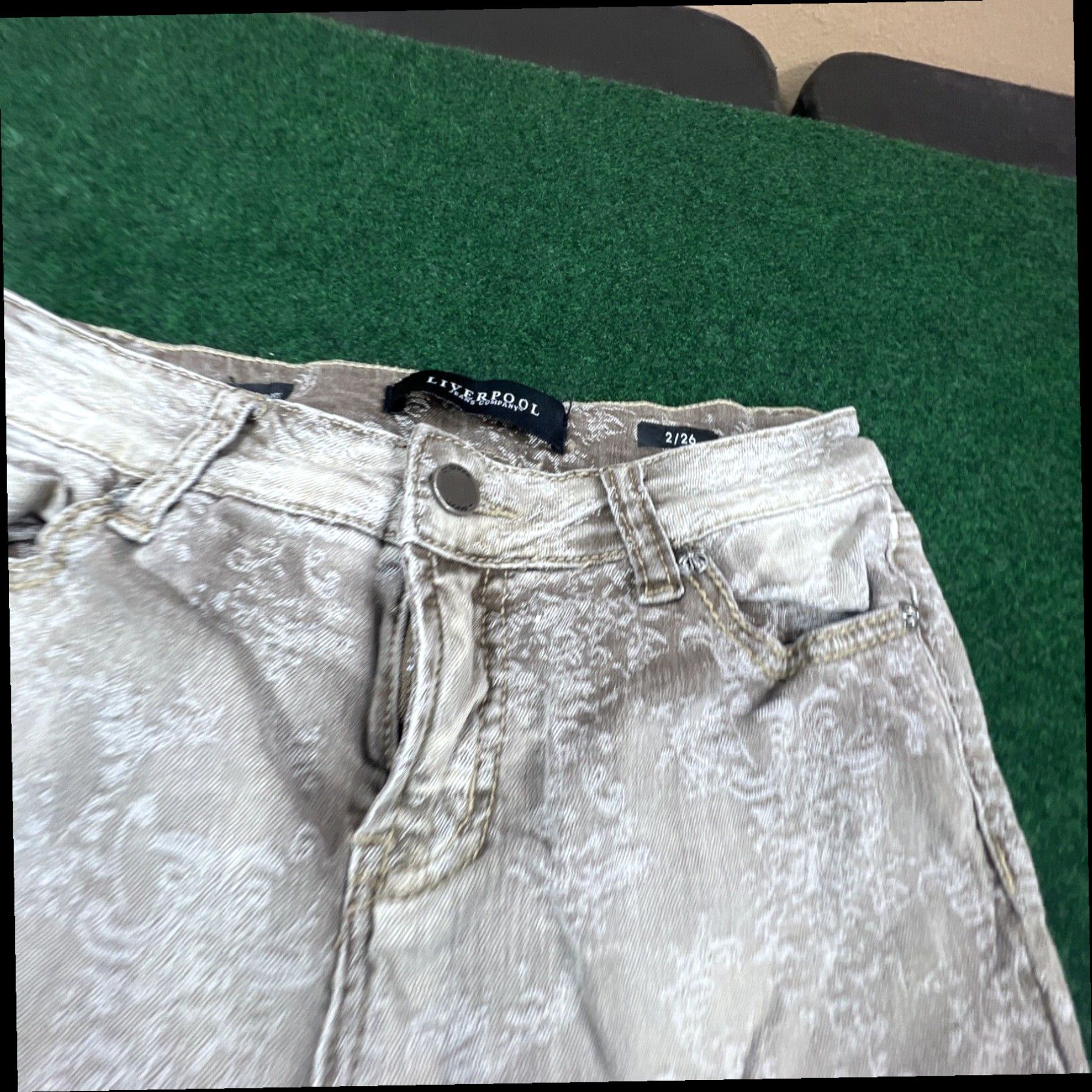 Vintage Liverpool Michele Capri Pants Size 2/26 Womens Size 26" / US 2 / IT 38 - 4 Thumbnail