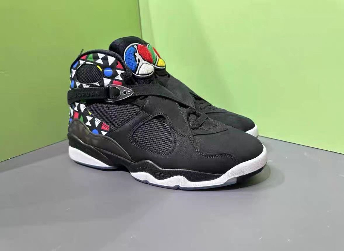 Jordan Brand Air Jordan 8 Retro "Quai 54" Basketball Shoes K15 Size US 11 / EU 44 - 3 Thumbnail