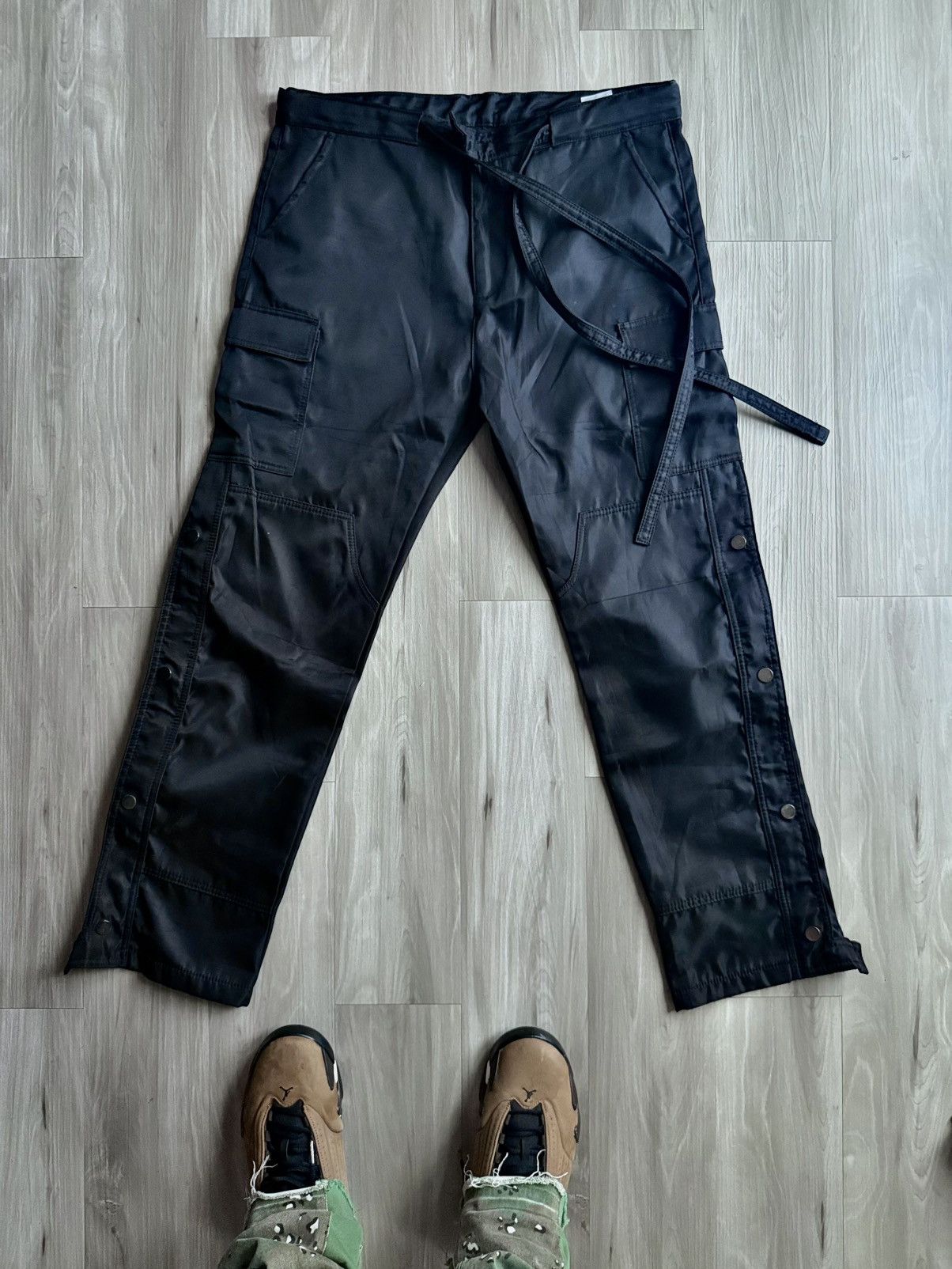 MNML Flare stacked track pants Size US 36 / EU 52 - 1 Thumbnail