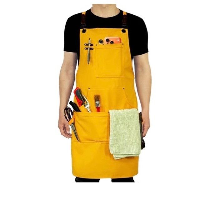 Other NWT Utility Yellow Tool Apron With Multi Pockets For Men & W Size ONE SIZE - 1 Thumbnail