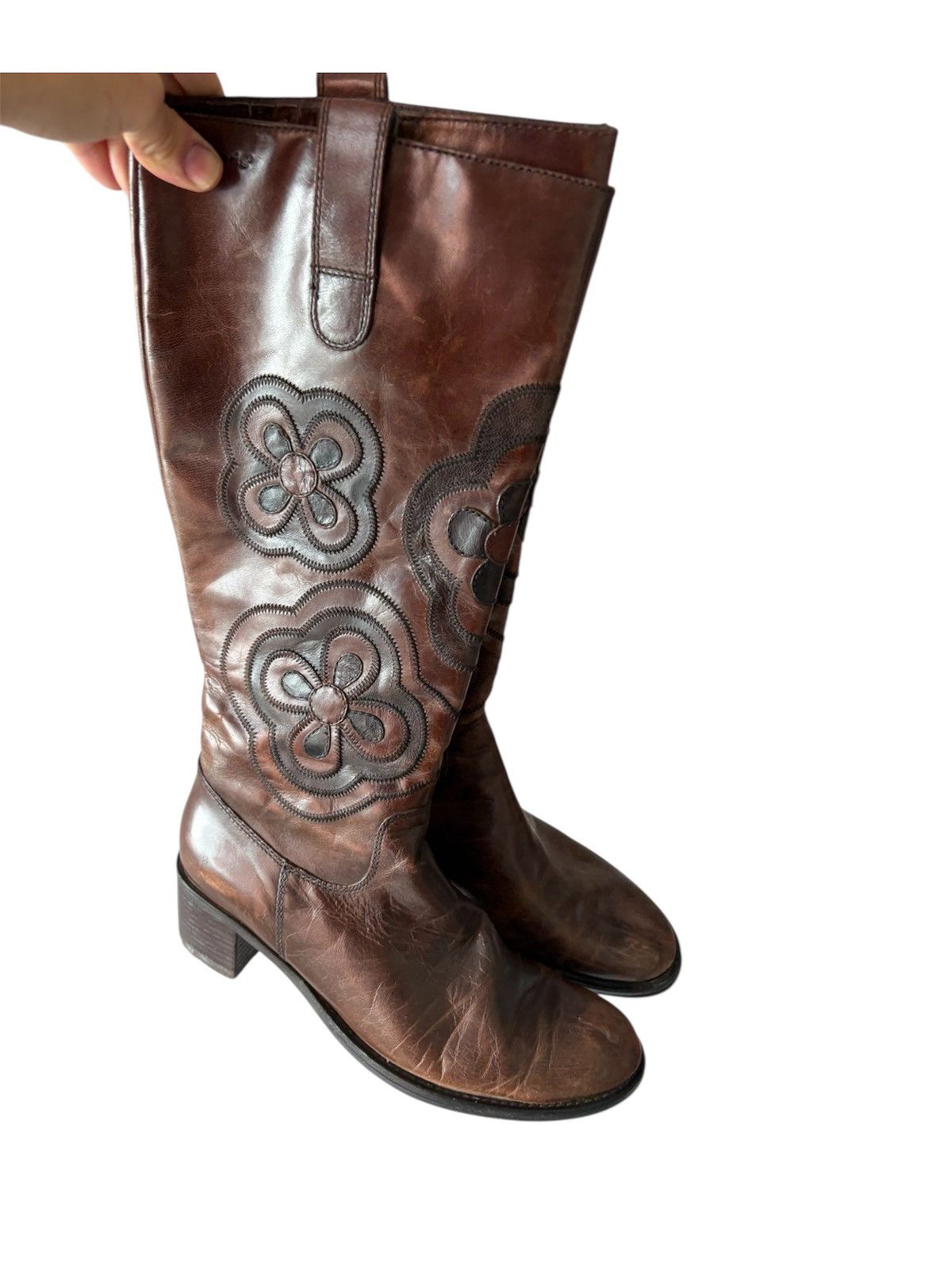 Vintage Vintage cowboy boots Size US 8 / IT 38 - 1 Thumbnail