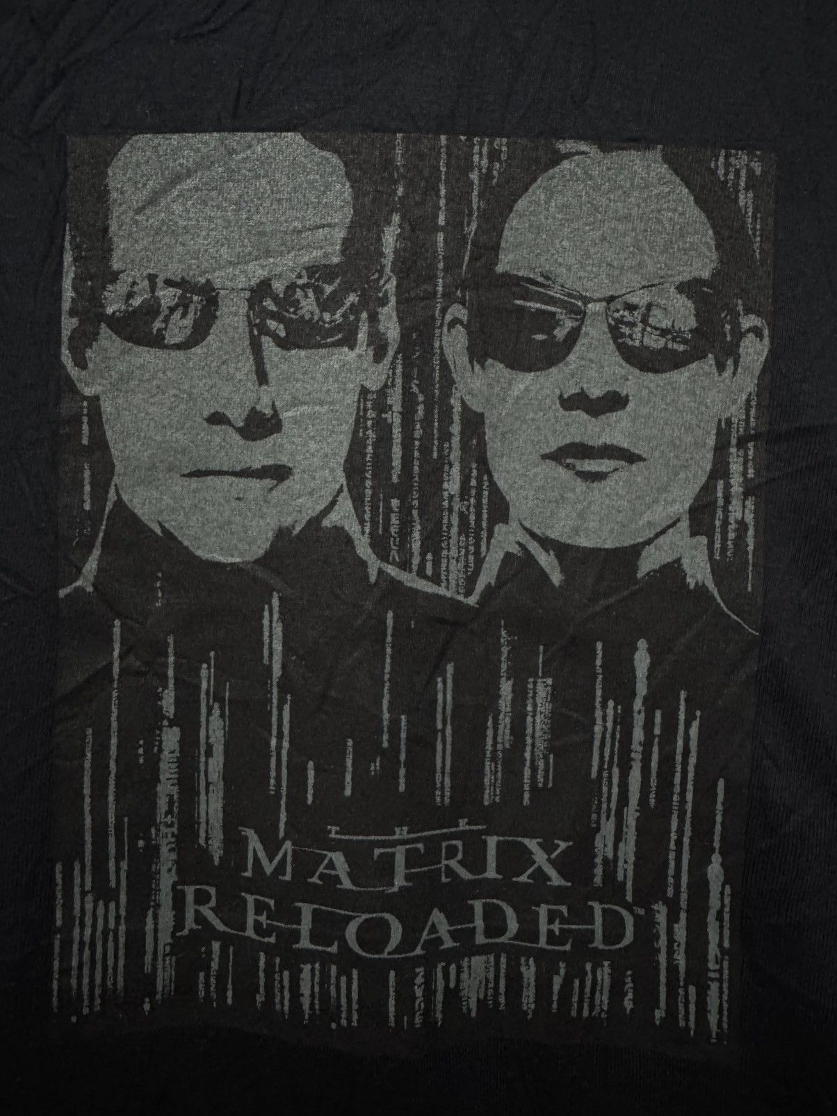 Vintage × Warner Bros Vintage Y2K 03 Matrix Reloaded Movie Sci-Fi Action T Shirt Size US M / EU 48-50 / 2 - 2 Thumbnail