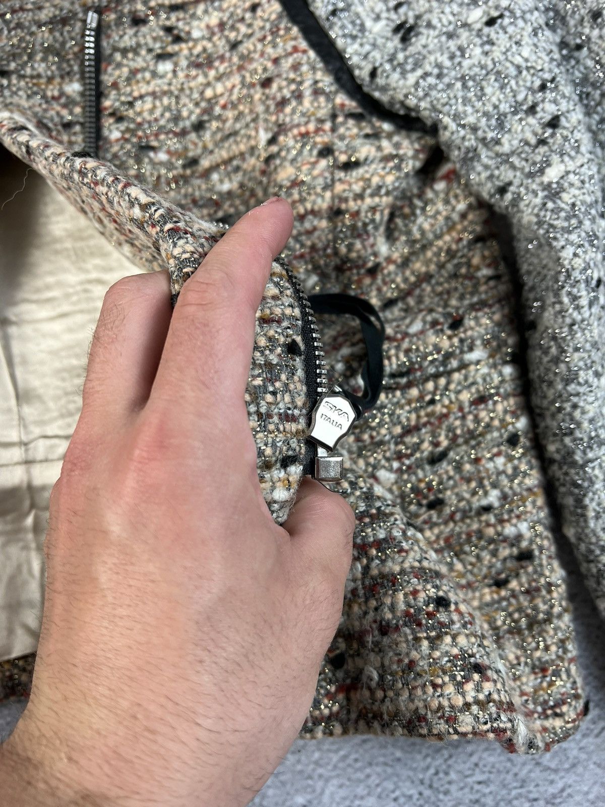 Designer × Sandro Sandro Paris full zip knitted jacket Size S / US 4 / IT 40 - 6 Thumbnail