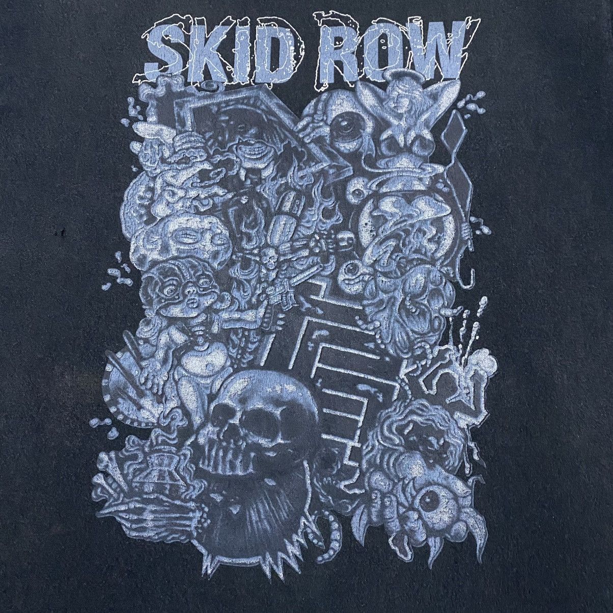 Band Tees Rare‼️🔥Vintage 90's Skid Row Subhuman Race Track T-Shirt Size US M / EU 48-50 / 2 - 6 Thumbnail