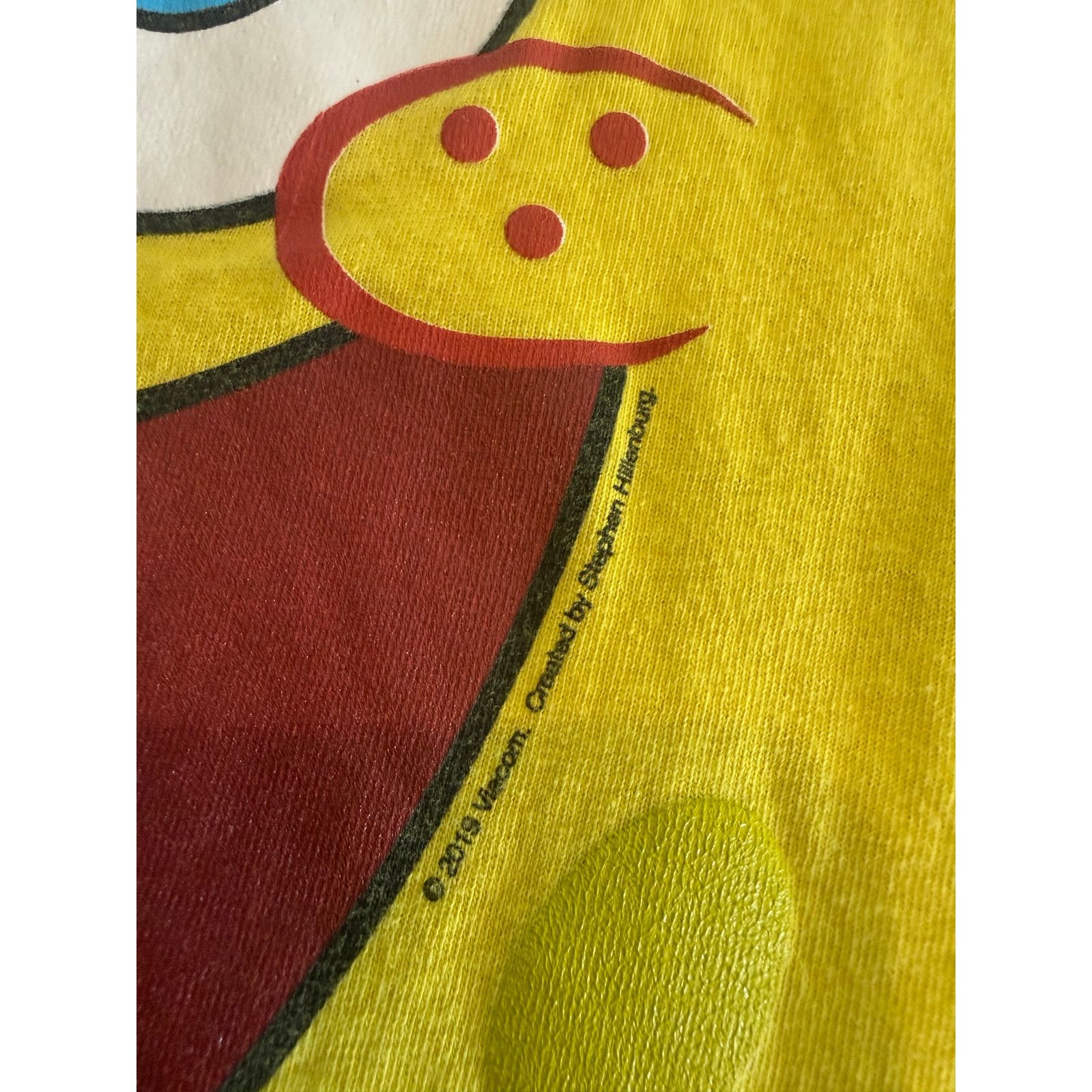Fruit Of The Loom SpongeBob shirt Face Size Small Size US S / EU 44-46 / 1 - 2 Thumbnail