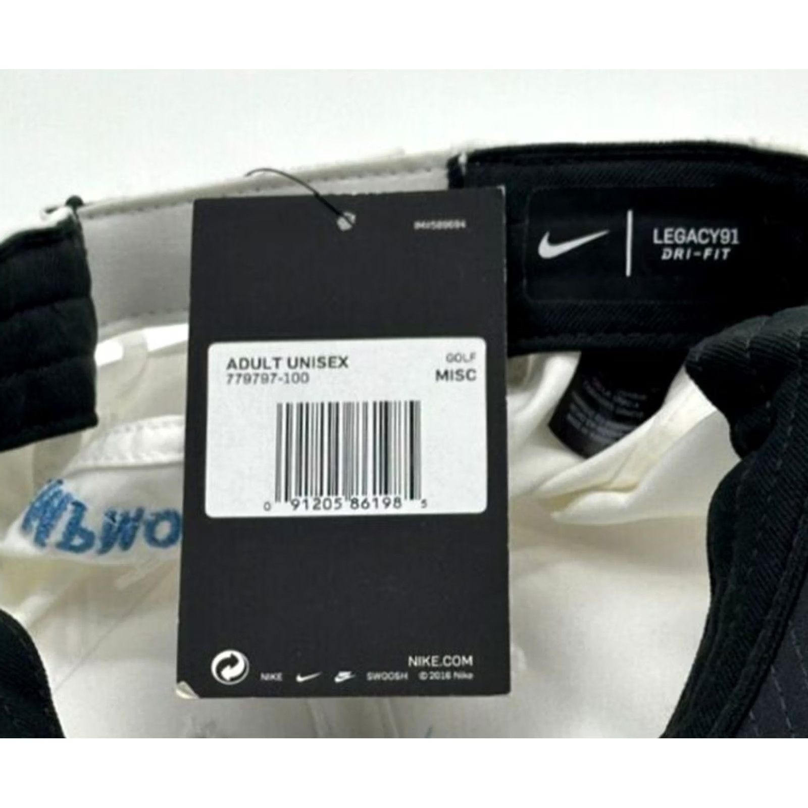 Nike Nike Legacy91 Dri-Fit Hat Unisex Adult OS White Baseball Cap) Size ONE SIZE - 2 Thumbnail