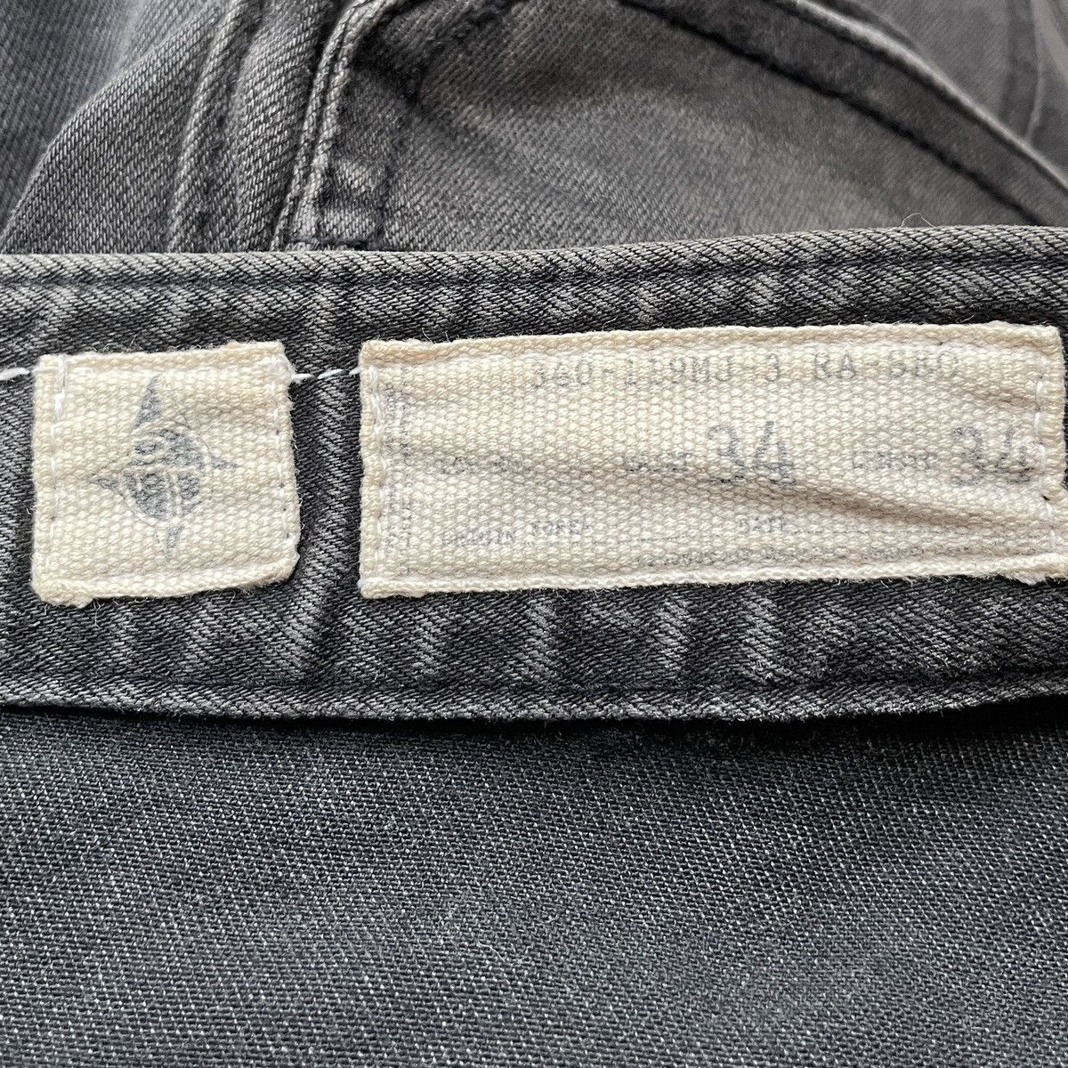 14th Addiction × Japanese Brand × Vintage Vintage Japanese Brand Rapanui Waxed Pants 2000s Size US 34 / EU 50 - 10 Thumbnail