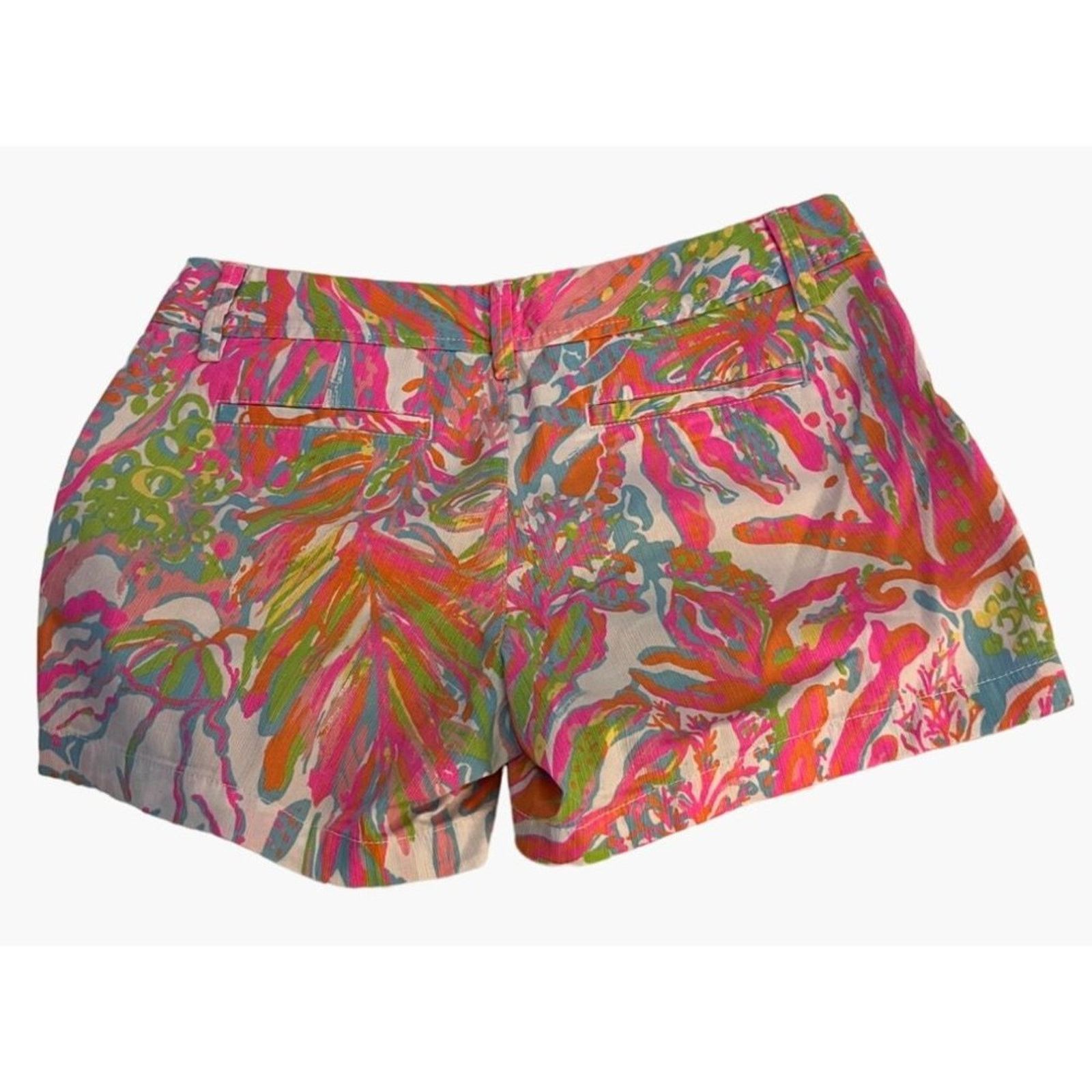 Lilly Pulitzer Lilly Pulitzer Callahan shorts Scuba to Cuba print 6 Size 28" / US 6 / IT 42 - 3 Thumbnail