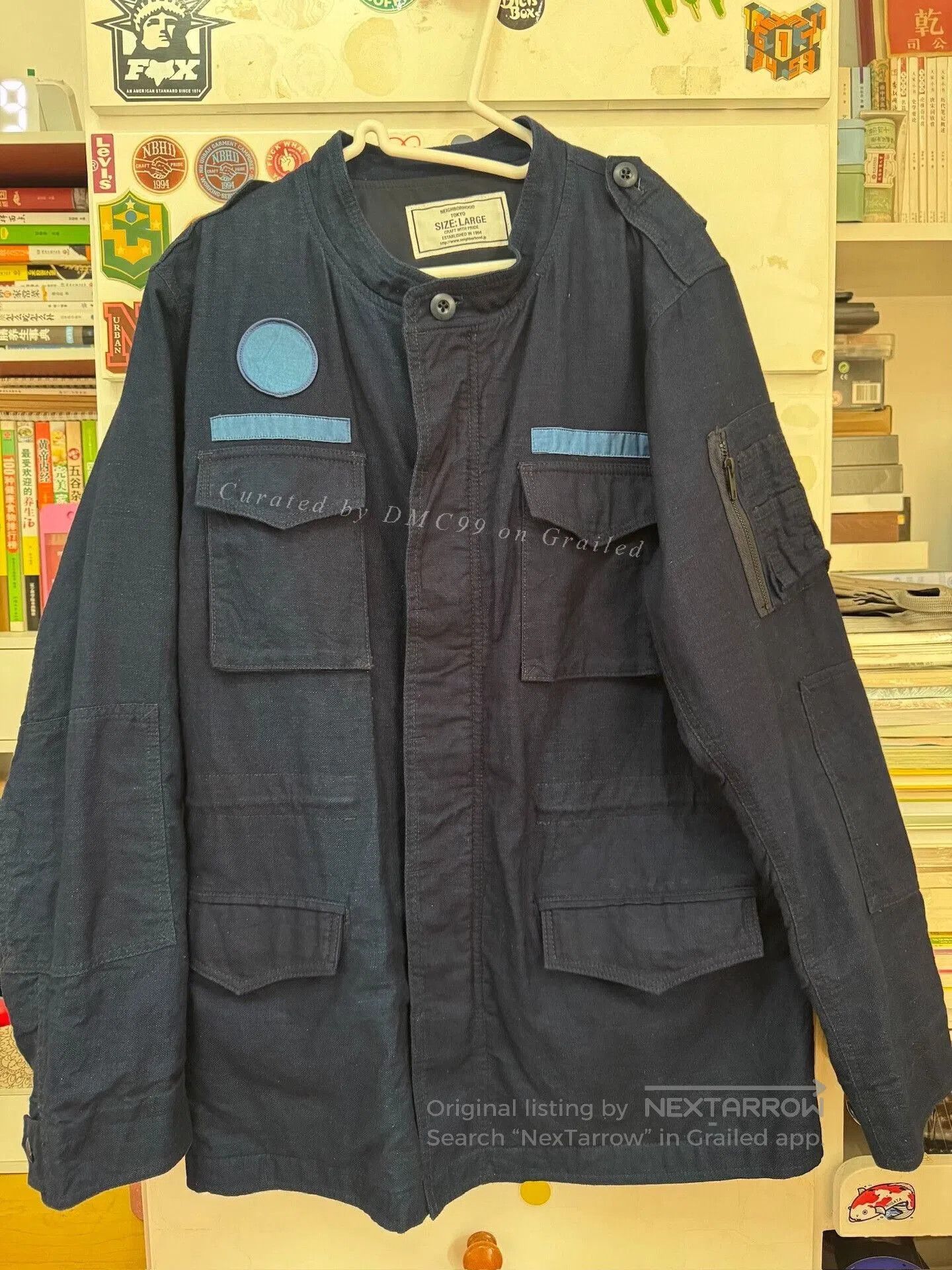 Wtaps Neighborhood 18ss M65 Indigo Military Jacket. Size US L / EU 52-54 / 3 - 1 Thumbnail