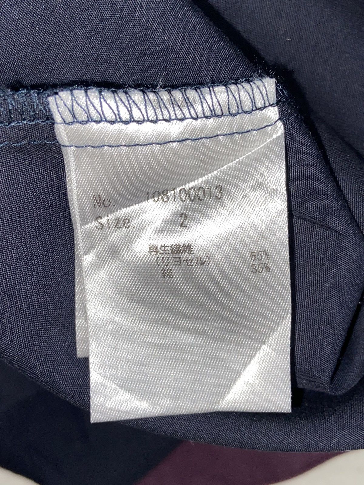 STUDIOUS STUDIOUS By Tokyo Navy Shirt Size 48L - 10 Thumbnail