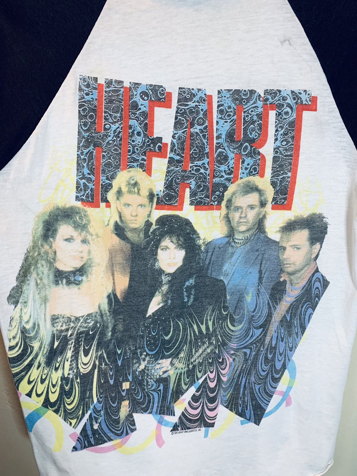 Band Tees × Vintage *RARE* Vintage 1985 Heart World Tour Single Stitch Shirt Size US L / EU 52-54 / 3 - 3 Thumbnail