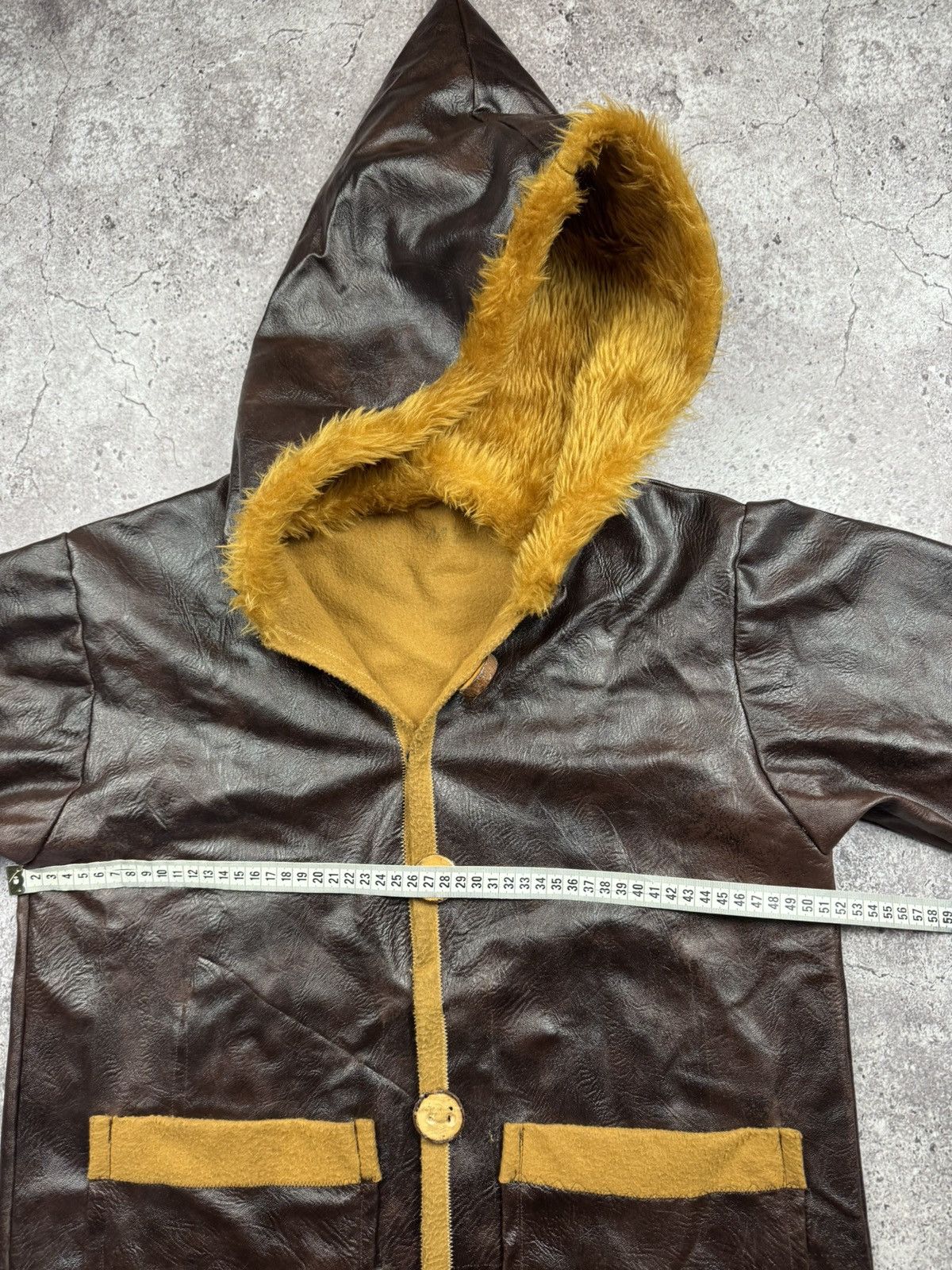 If Six Was Nine Japanese Brand Opium Leather Avant Garde FurJacket Coat Size US M / EU 48-50 / 2 - 5 Thumbnail