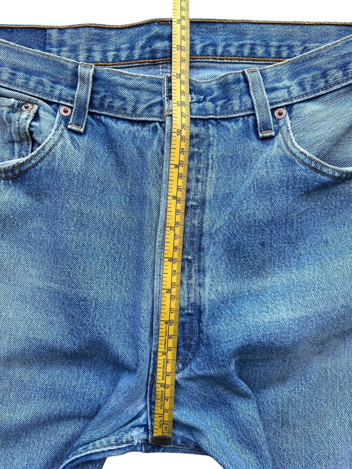 Levi's Vintage 90s Levi’s 501 Denim Jeans 35x31 Size US 35 - 14 Thumbnail