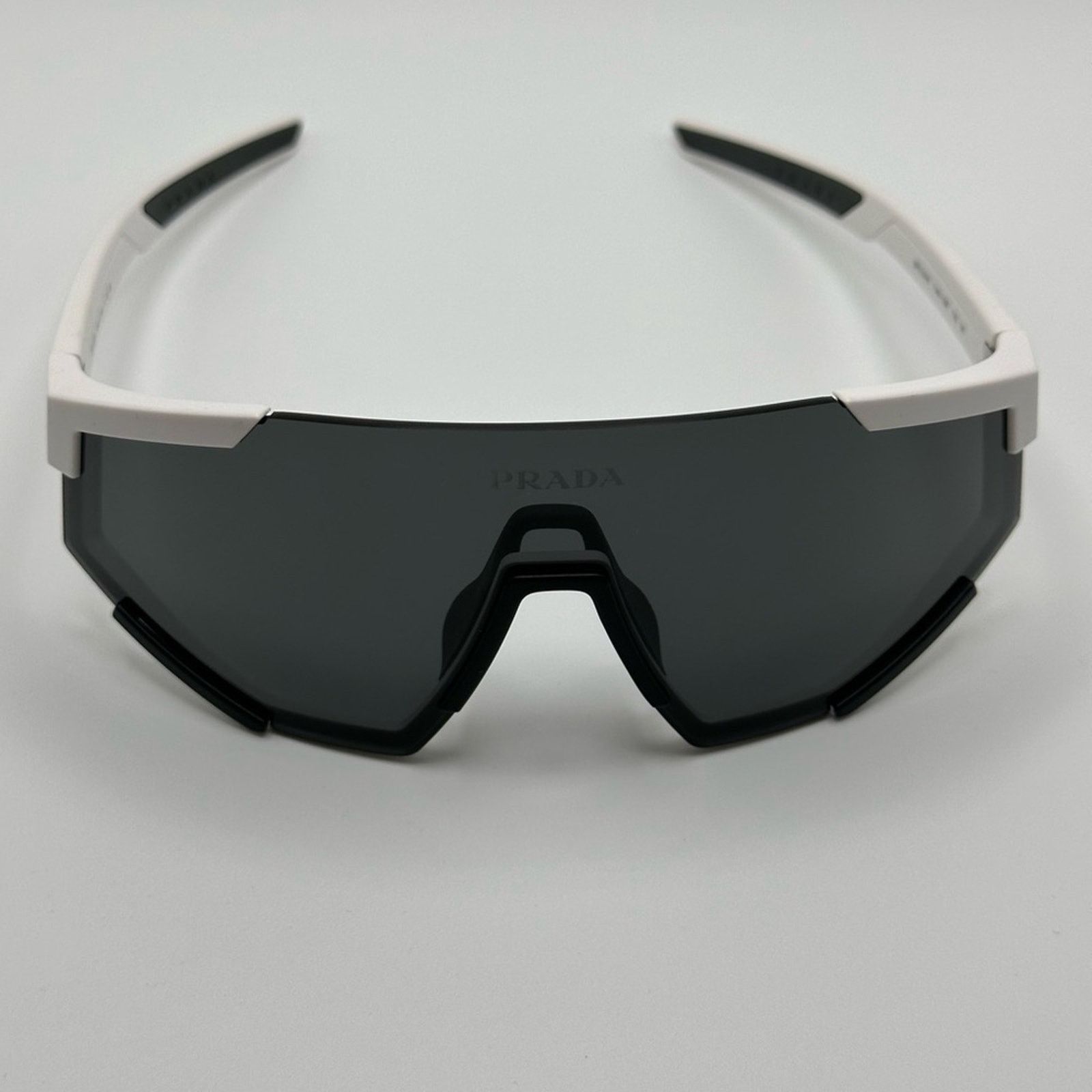 Prada NEW PRADA Linea Rossa PR04WS TWK06F White Rubber/Dark Grey Size ONE SIZE - 7 Thumbnail