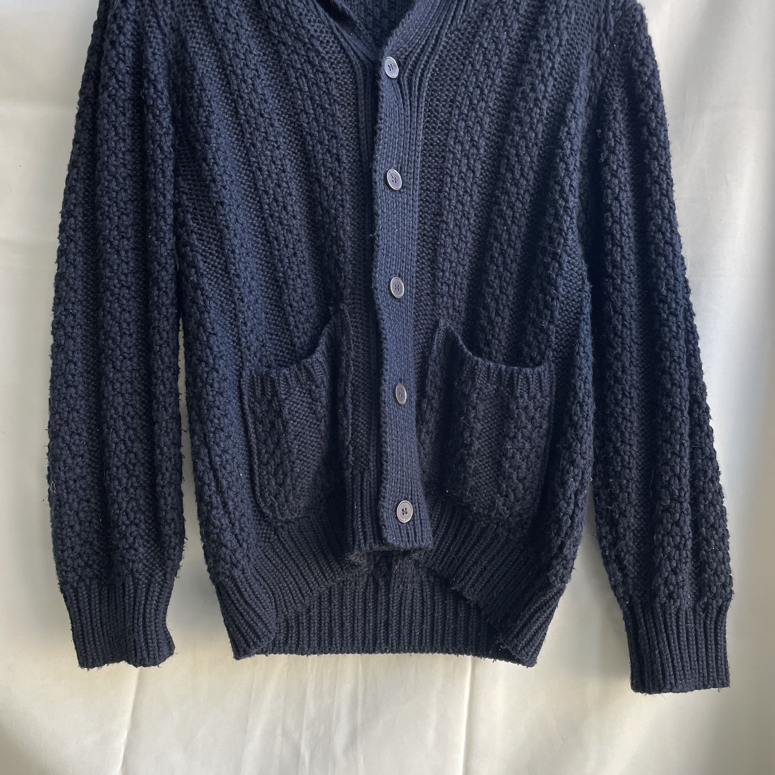 Our Legacy Our Legacy Shawl Collar Wool Blend Proper Cardigan Size XL Size US XL / EU 56 / 4 - 4 Thumbnail