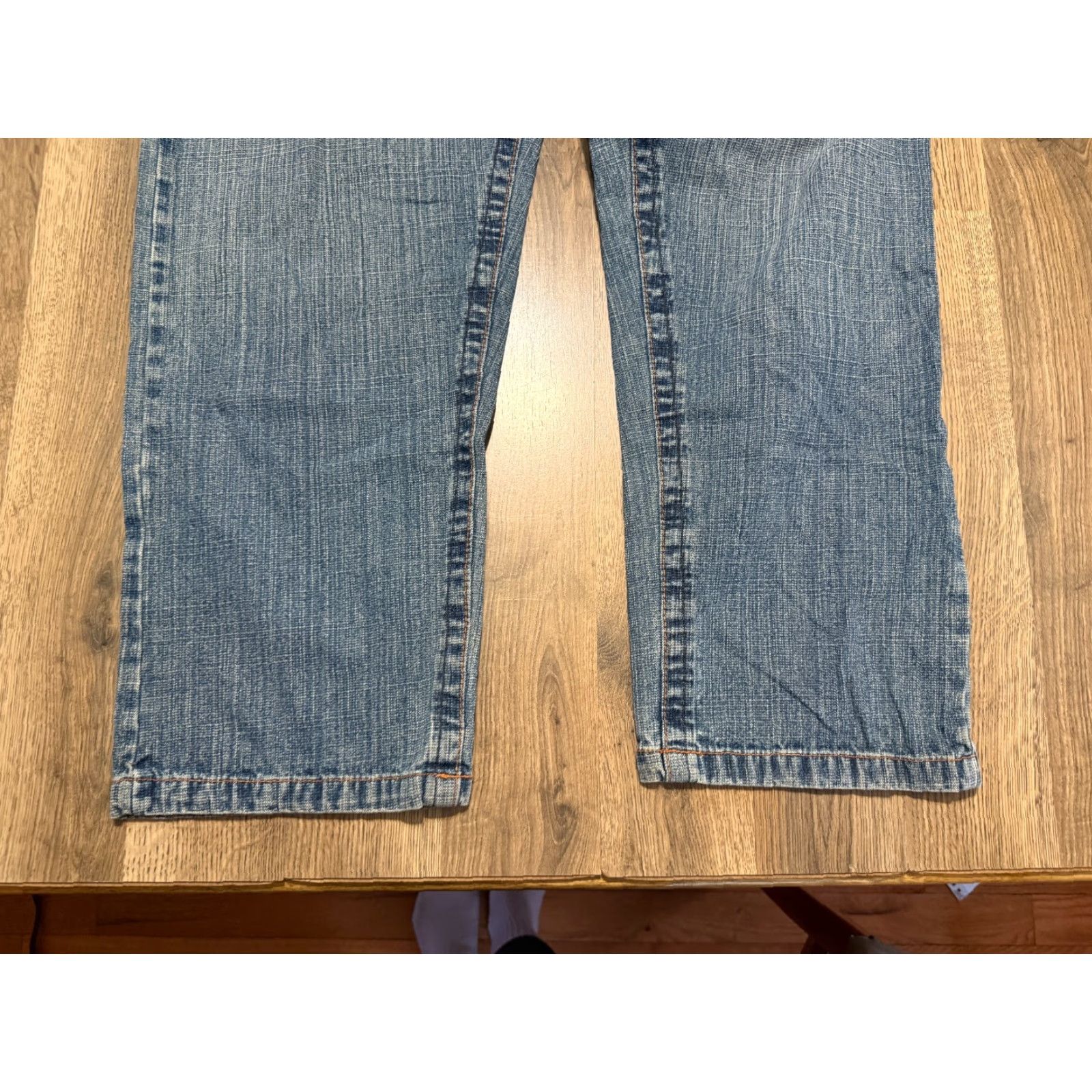 Vintage Evolution Jeans Men's 32x32 Blue Denim Straight Leg 5-Pocket Size US 32 / EU 48 - 3 Thumbnail