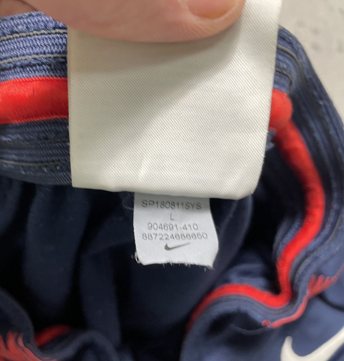 Nike Nike FC PSG Paris Saint Germain Track Football Pants Drill Size US 34 / EU 50 - 9 Thumbnail
