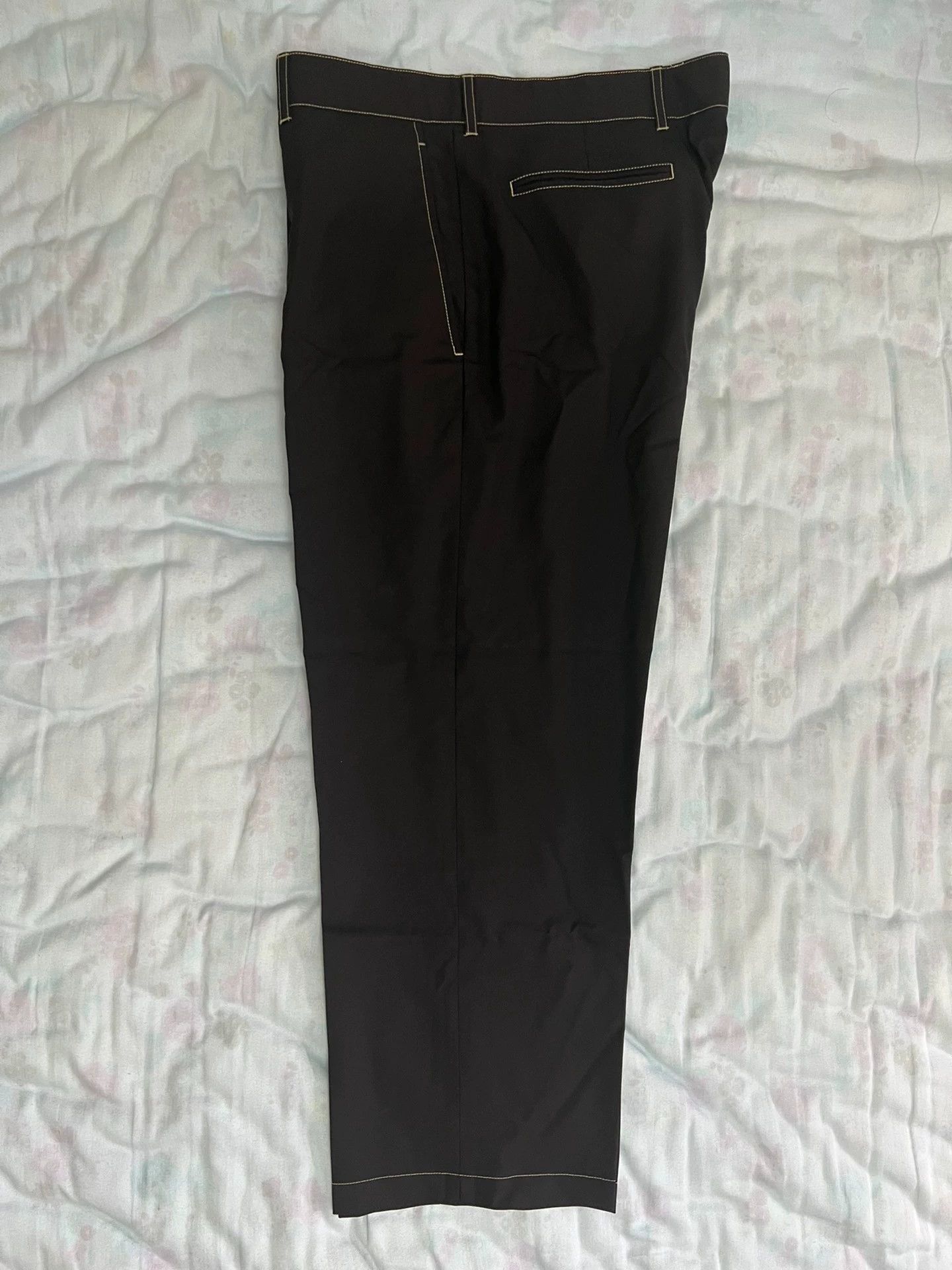 Dior Dior Runway Wool Trousers Black 52 Men's Size US 36 / EU 52 - 1 Thumbnail