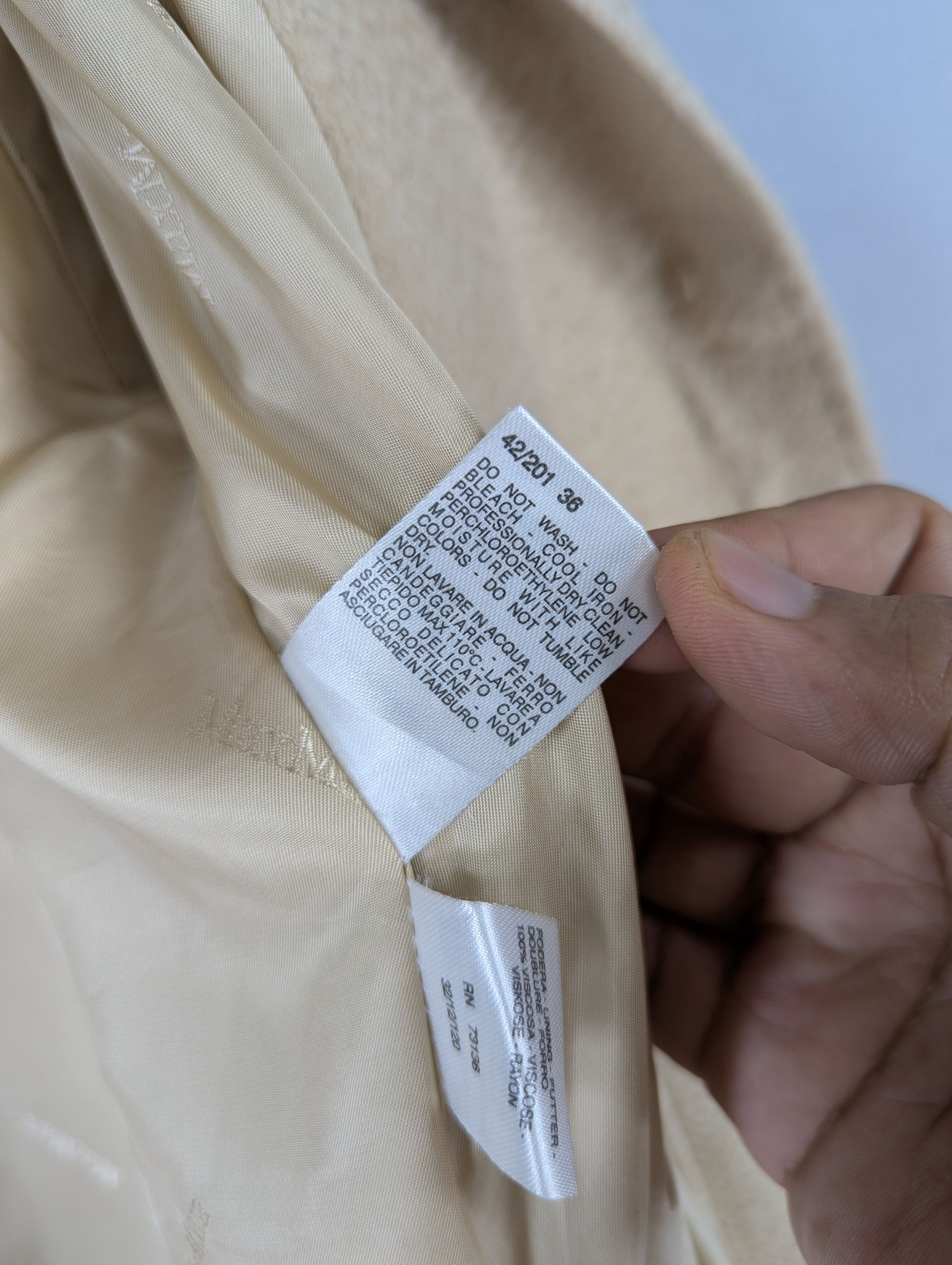 Max Mara Max Mara Single Breasted Coat Jacket Made In Italy 36 Size XS / US 0-2 / IT 36-38 - 12 Thumbnail