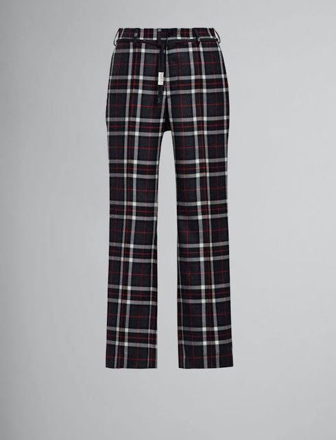 image of Marni O1W1Db10224 Trousers In Grey, Men's (Size 30)