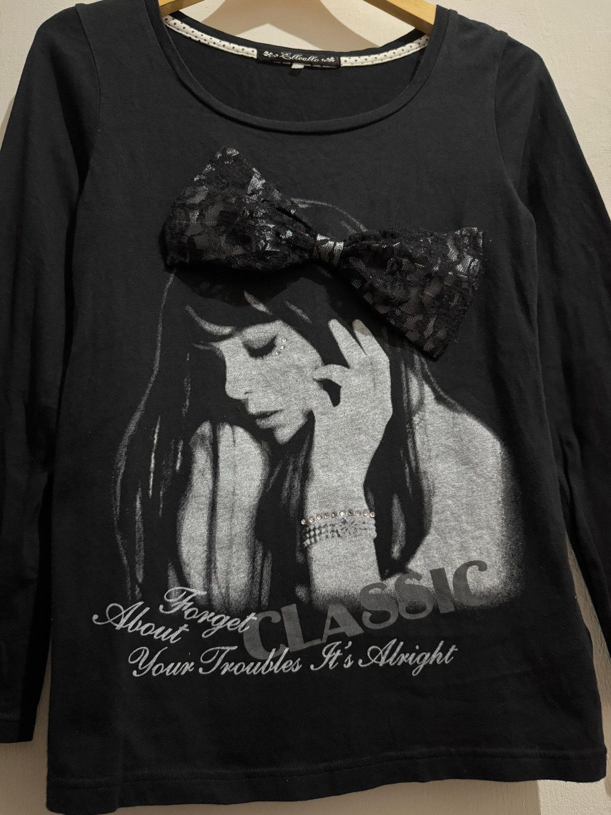 Hysteric Glamour × If Six Was Nine × Japanese Brand Y2k Elleallo ifsixwasnine longsleeve Size M / US 6-8 / IT 42-44 - 2 Thumbnail