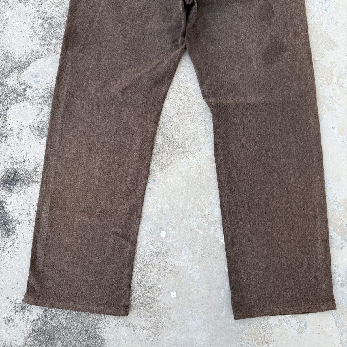 Edwin Vintage Edwin Dark Brown Denim Jean Pants W36 Size US 36 / EU 52 - 11 Thumbnail