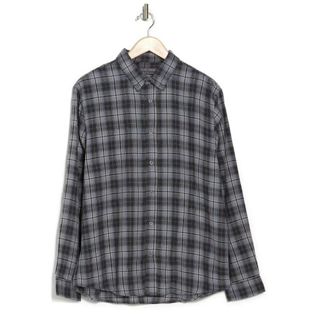 Slate & Stone NWT New Slate & Stone Plaid Flannel Button-Down Shirt Size Size US S / EU 44-46 / 1 - 2 Thumbnail