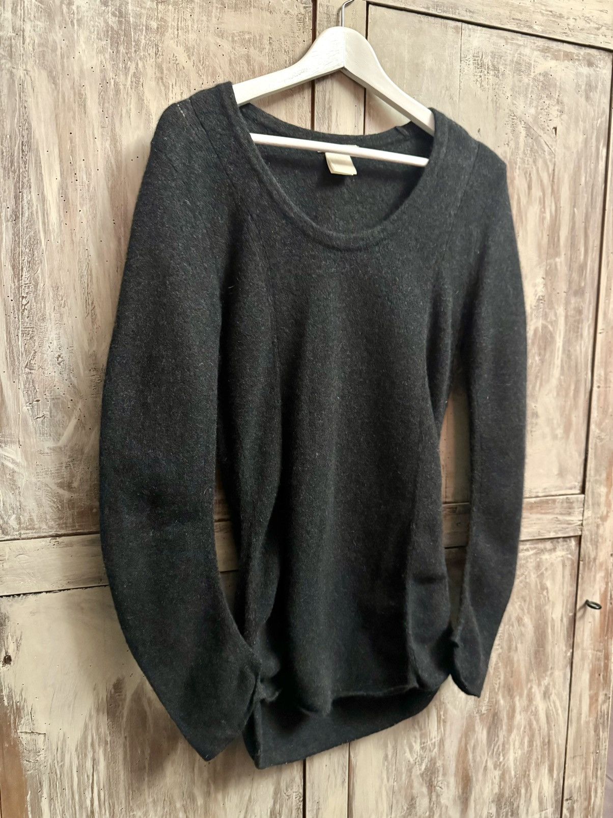 Issey Miyake issey miyake vintage grey wool & lace sweater 3 jp women Size M / US 6-8 / IT 42-44 - 5 Thumbnail