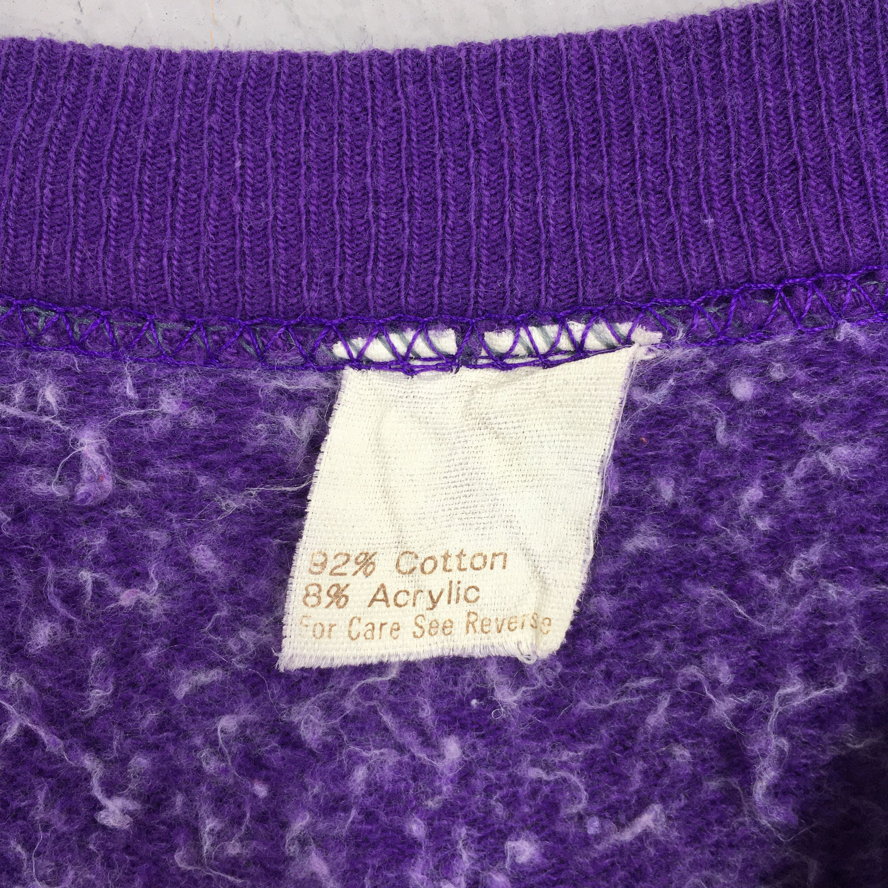 NFL × Vintage Vintage 1980s Minnesota Vikings NFL Sweatshirt Medium Size US M / EU 48-50 / 2 - 5 Thumbnail