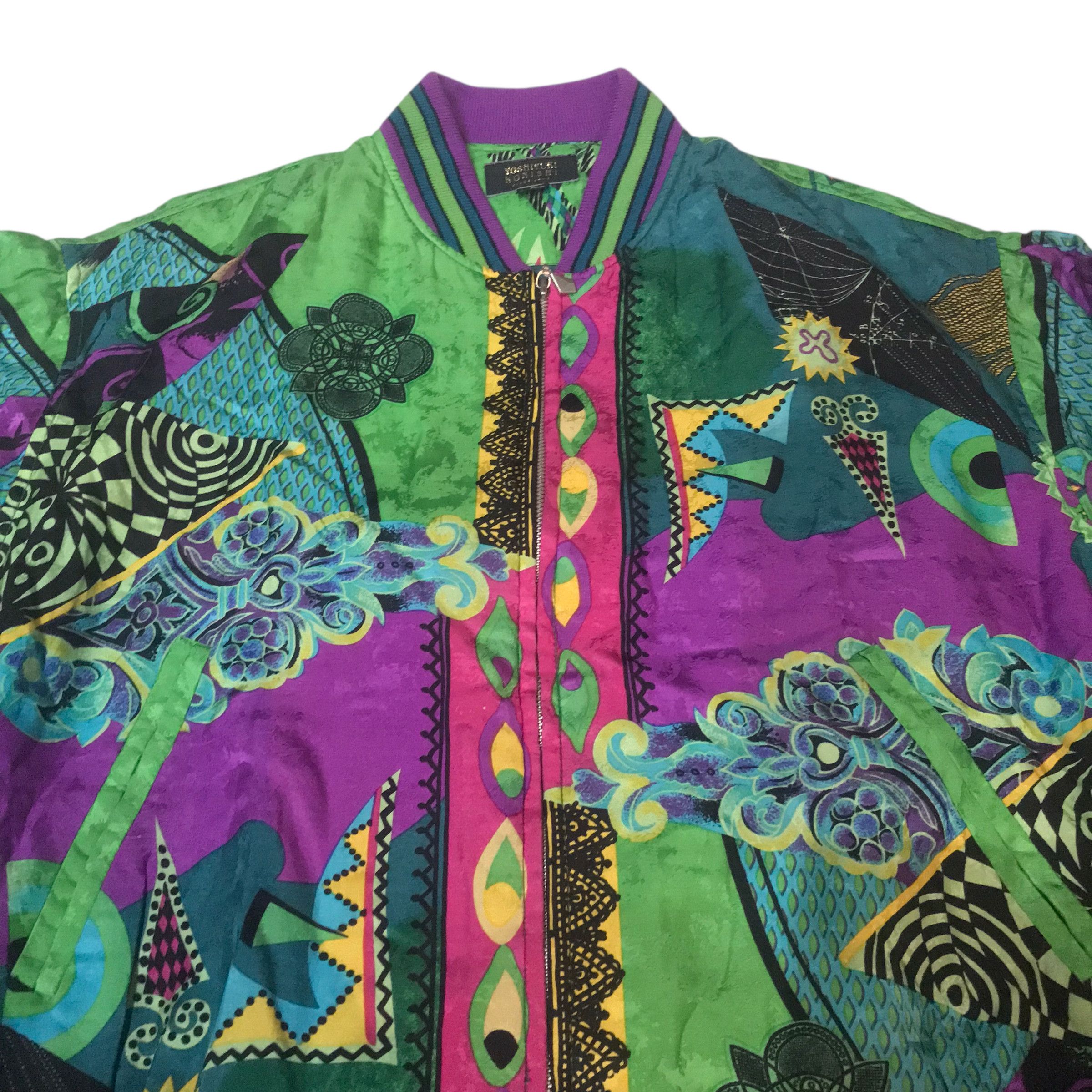 Yoshiyuki Konishi Yoshiyuki konishi ficce uomo all over print bomber jacket Size US M / EU 48-50 / 2 - 2 Thumbnail