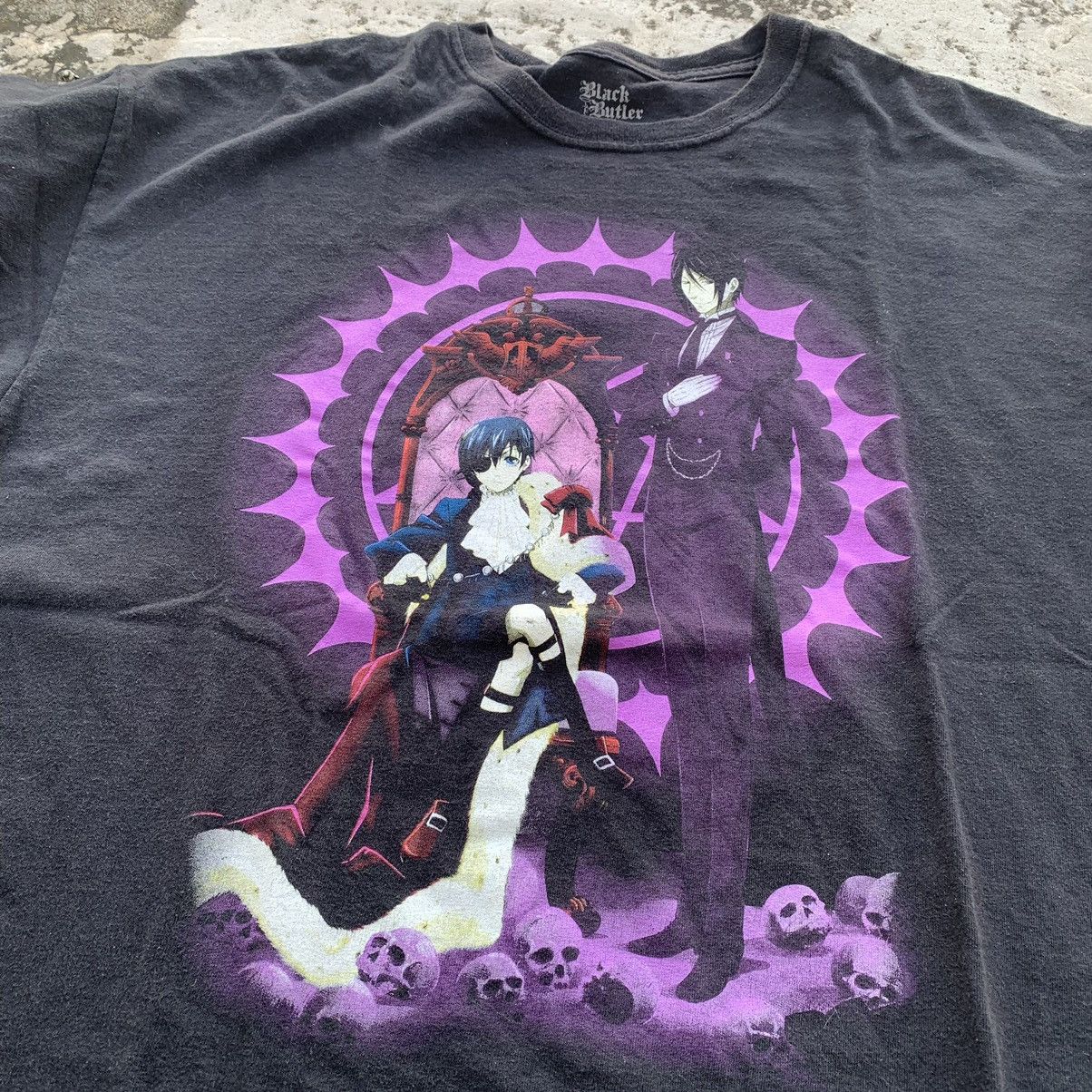 Anime × Japanese Brand × Vintage EXTREME RARE T-shirt black butler Vintage Y2k Size US XL / EU 56 / 4 - 2 Thumbnail