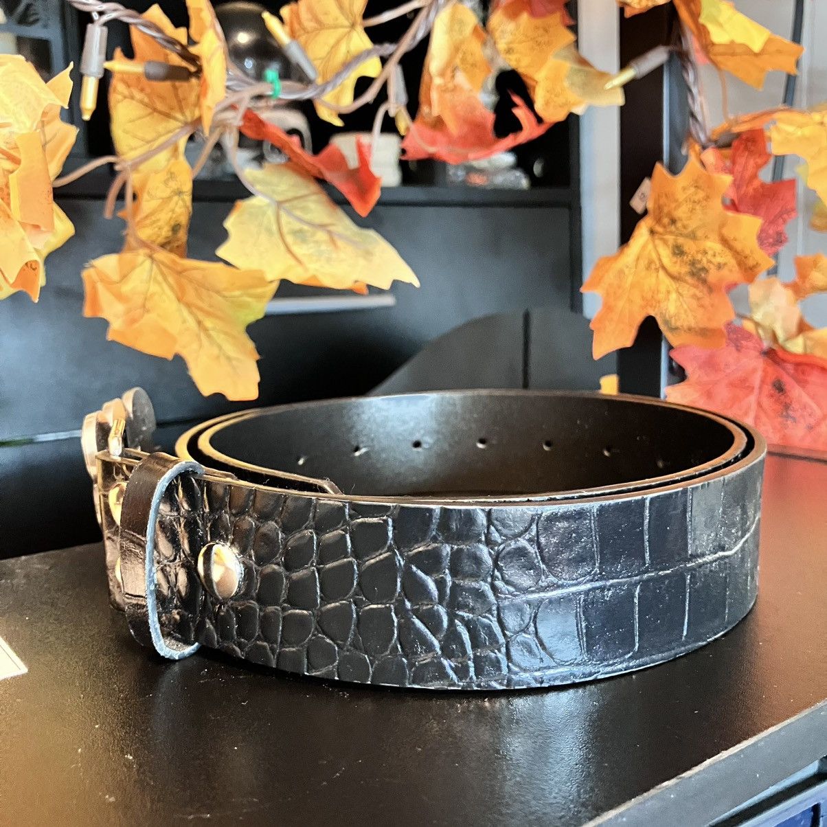Half Evil Half Evil Alligator Belt Size ONE SIZE - 2 Thumbnail