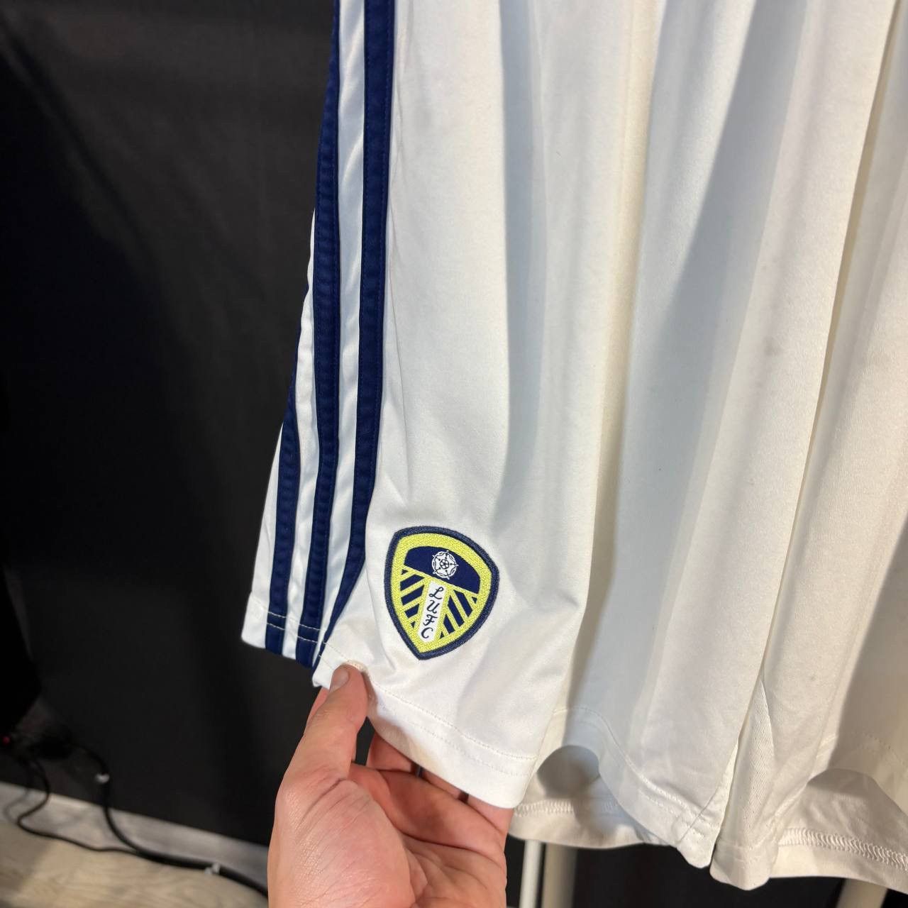 Adidas Adidas Leeds United Soccer Short Size:M Size US 32 / EU 48 - 3 Thumbnail