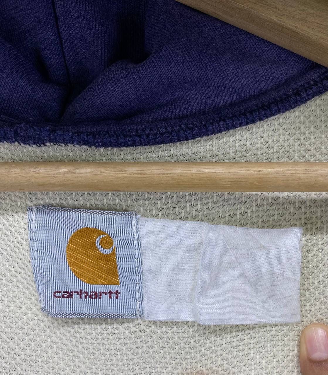 Carhartt Vintage Carhartt Hoodie Sweater Jacket Size US XL / EU 56 / 4 - 8 Thumbnail